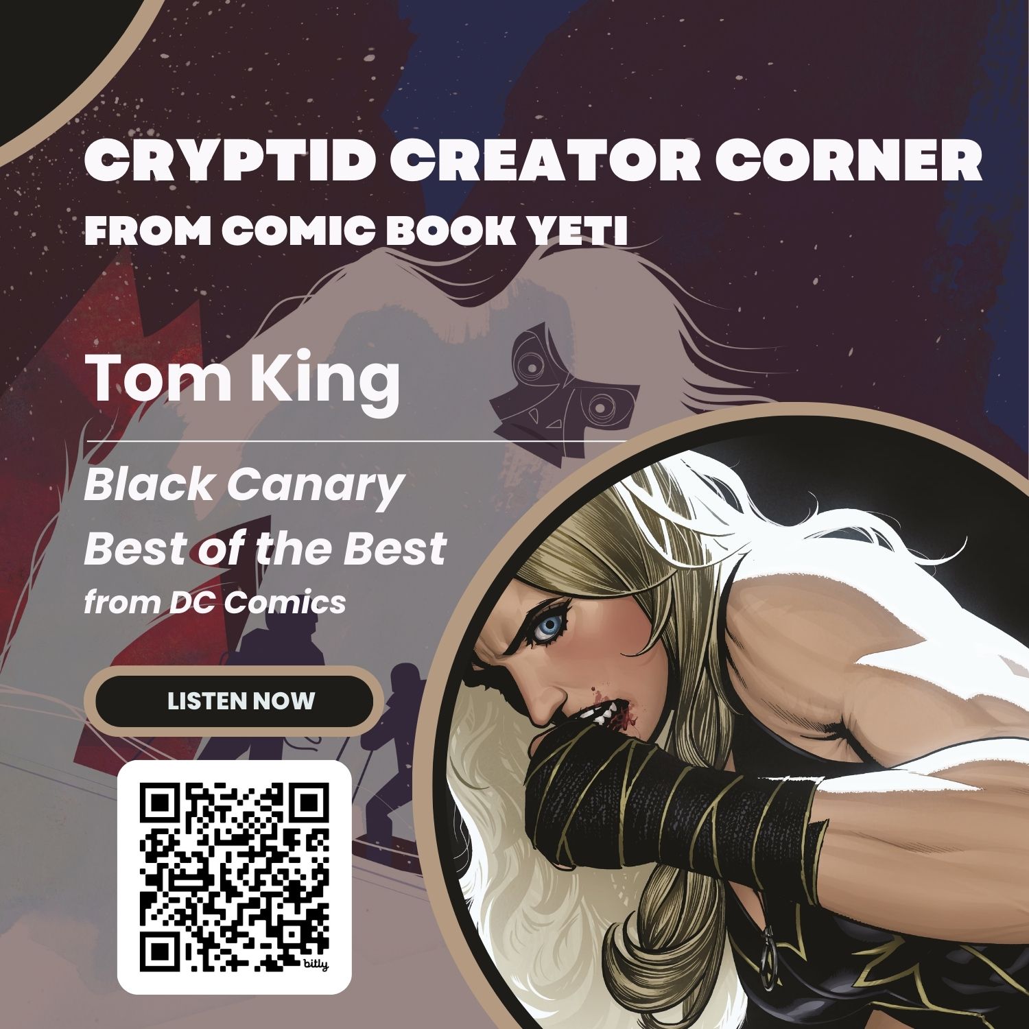 Cryptid Creator Corner from Comic Book Yeti - A Comic Book Interview Podcast