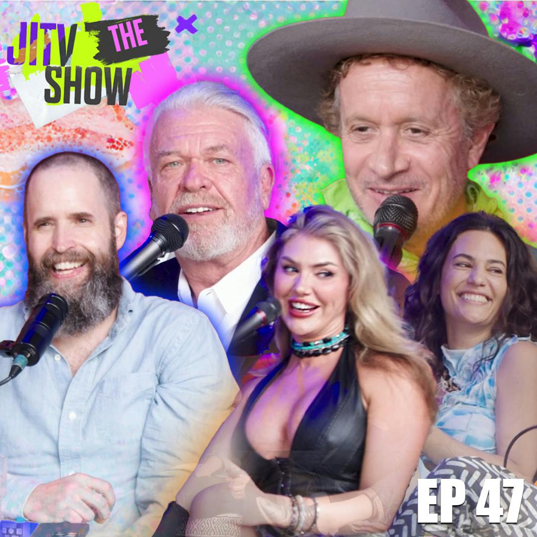 Ron White eats acid on Pauly Shore's podcast w/ Duncan Trussell & Friedberg band in Austin, TX I The JITV Show I Ep #47