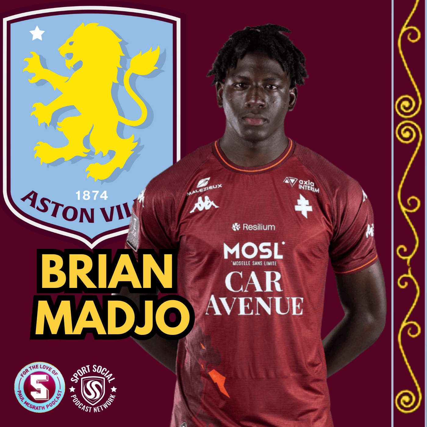 VILLA SIGN 16 YEAR OLD WONDER KID BRIAN MADJO