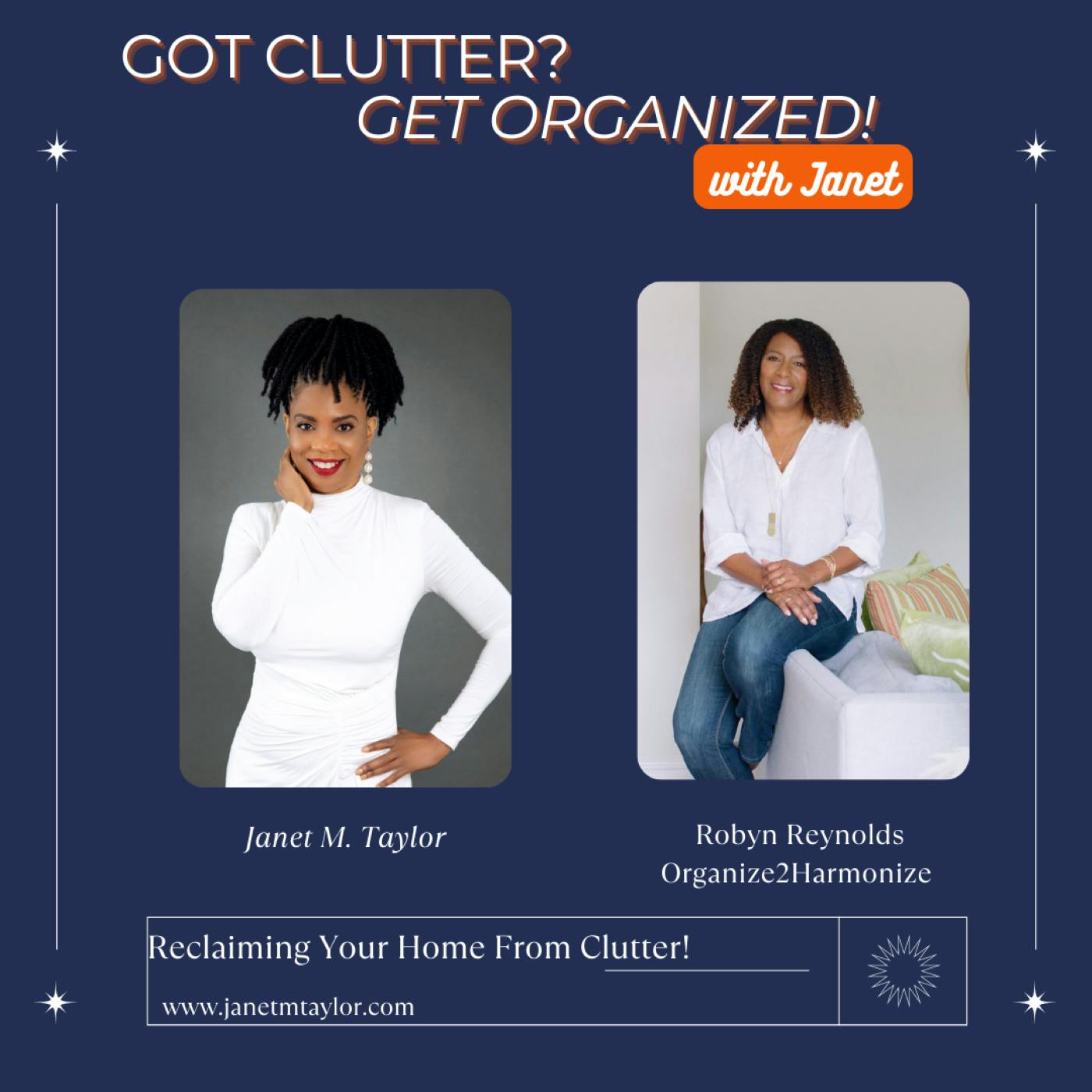 Reclaiming Your Home From Clutter with Robyn Reynolds, Organize2Harmonize