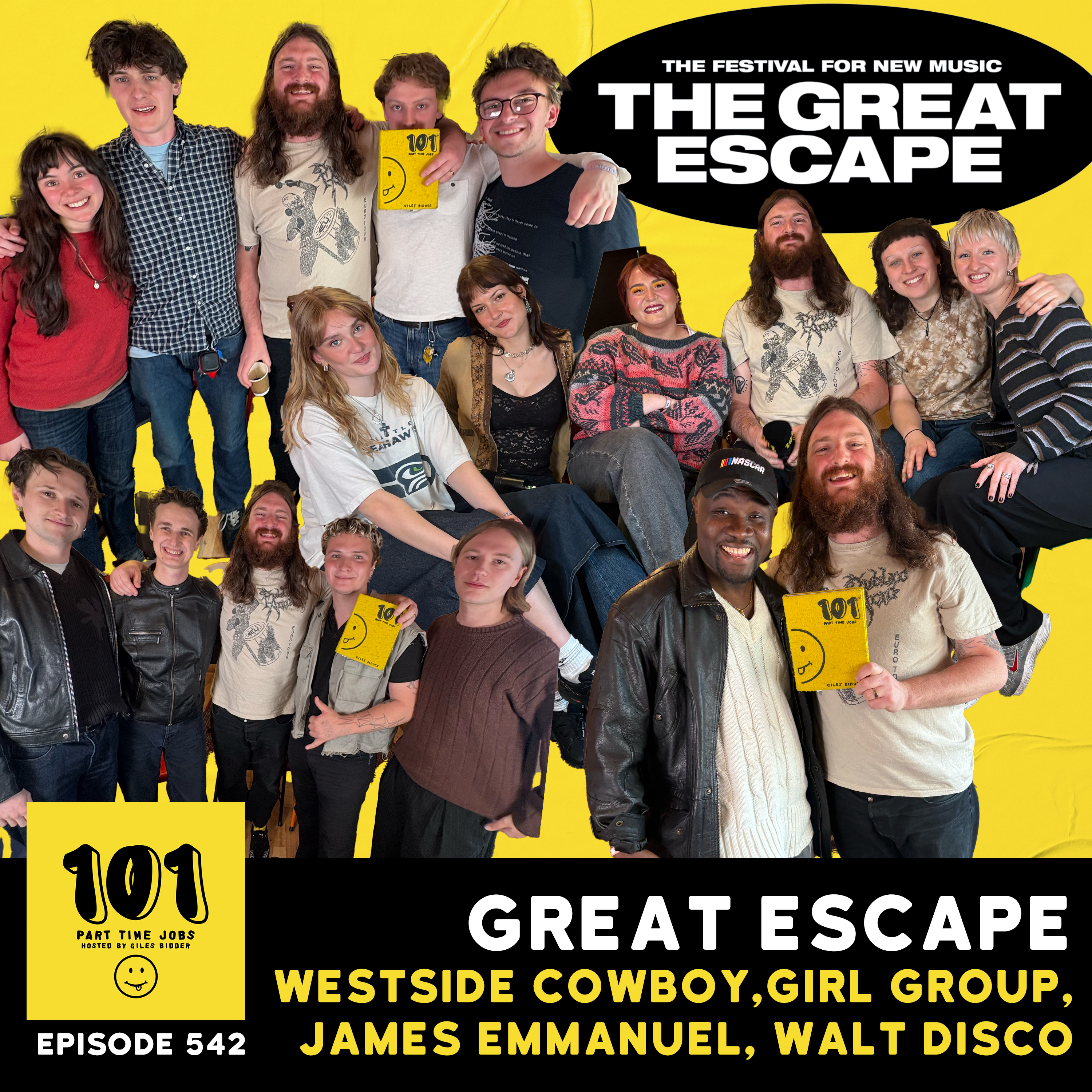 Episode Westside Cowboy, Girl Group, James Emmanuel and Walt Disco at Great Escape
