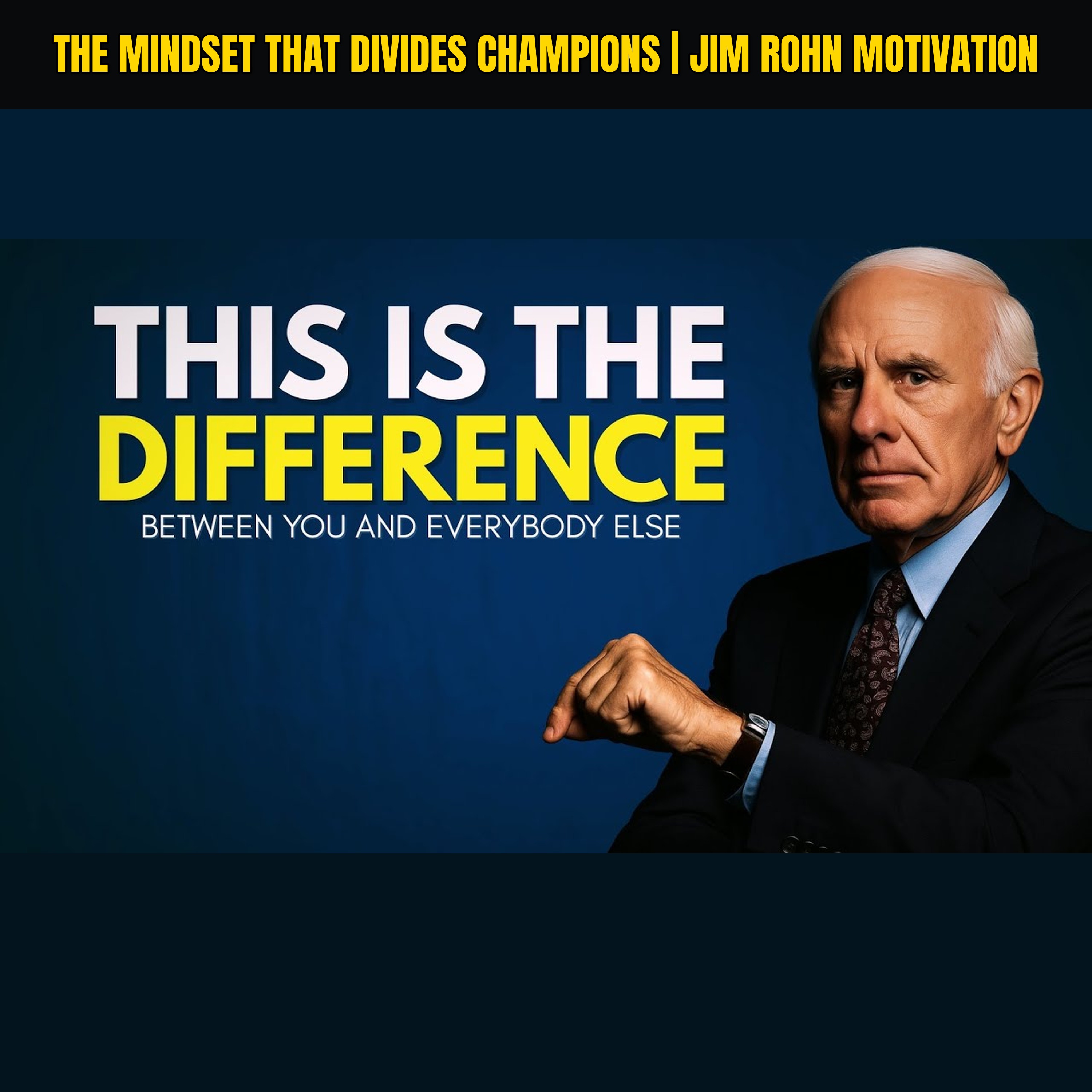 The Mindset that Divides Champions | Jim Rohn Motivation