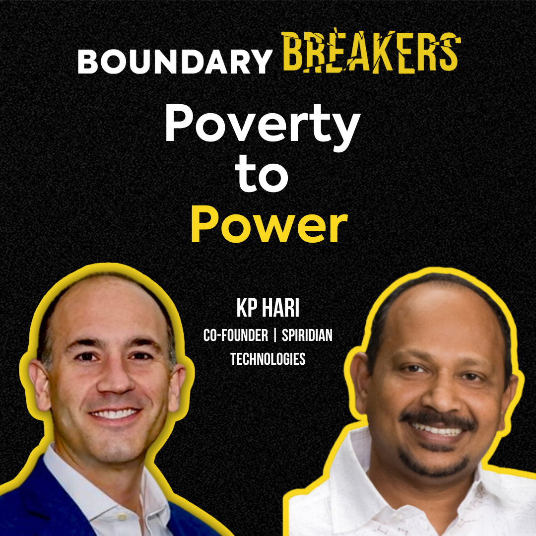 From Rural India to Global Tech | Speridian Technologies CFO, KP Hari | BB #43