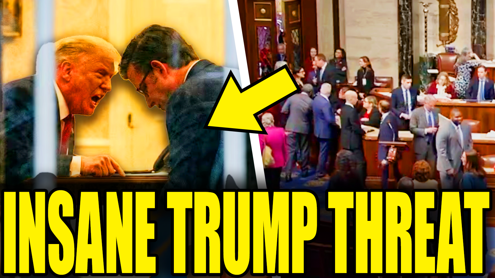 Trump Threatens Johnson As Republican Revolt Shuts Down Congress episode artwork