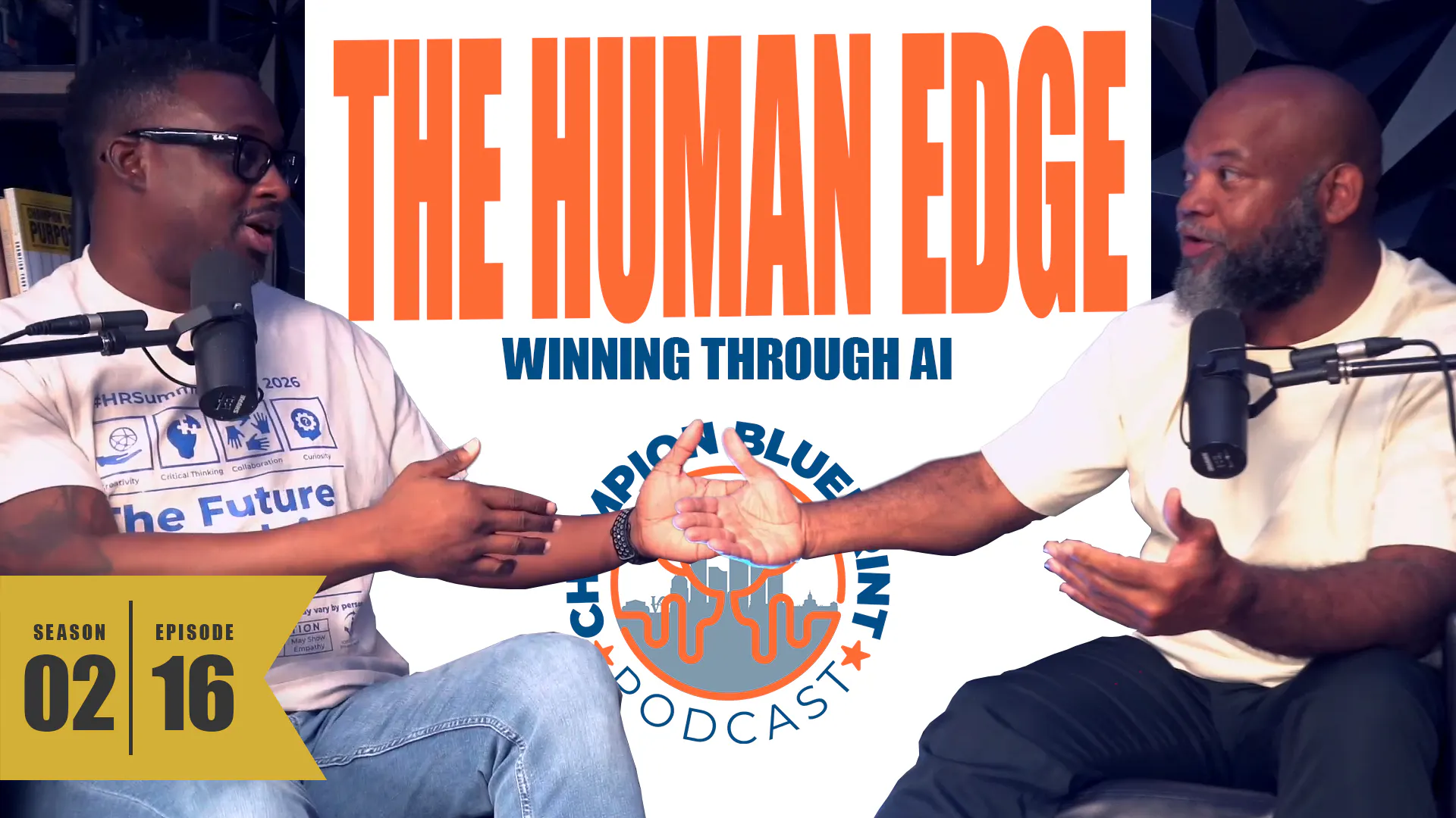 #34 - The Human Advantage: Winning Through AI & Technological Disruption episode artwork