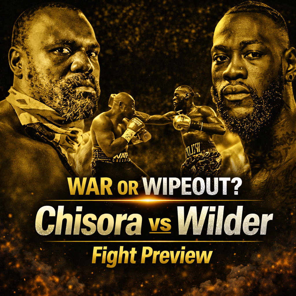WAR OR WIPEOUT? - Chisora vs Wilder Fight Preview