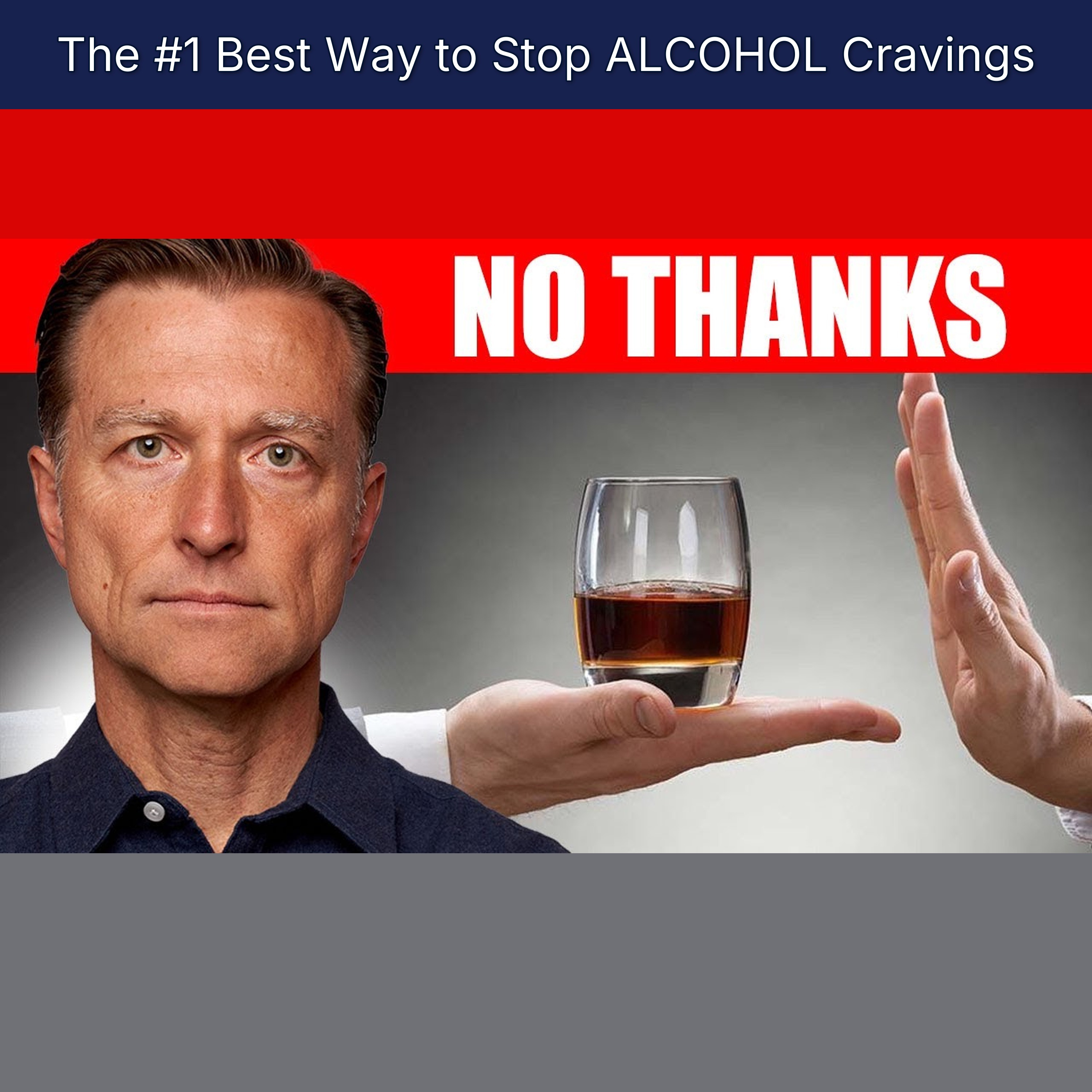 The #1 Best Way to Stop ALCOHOL Cravings episode artwork