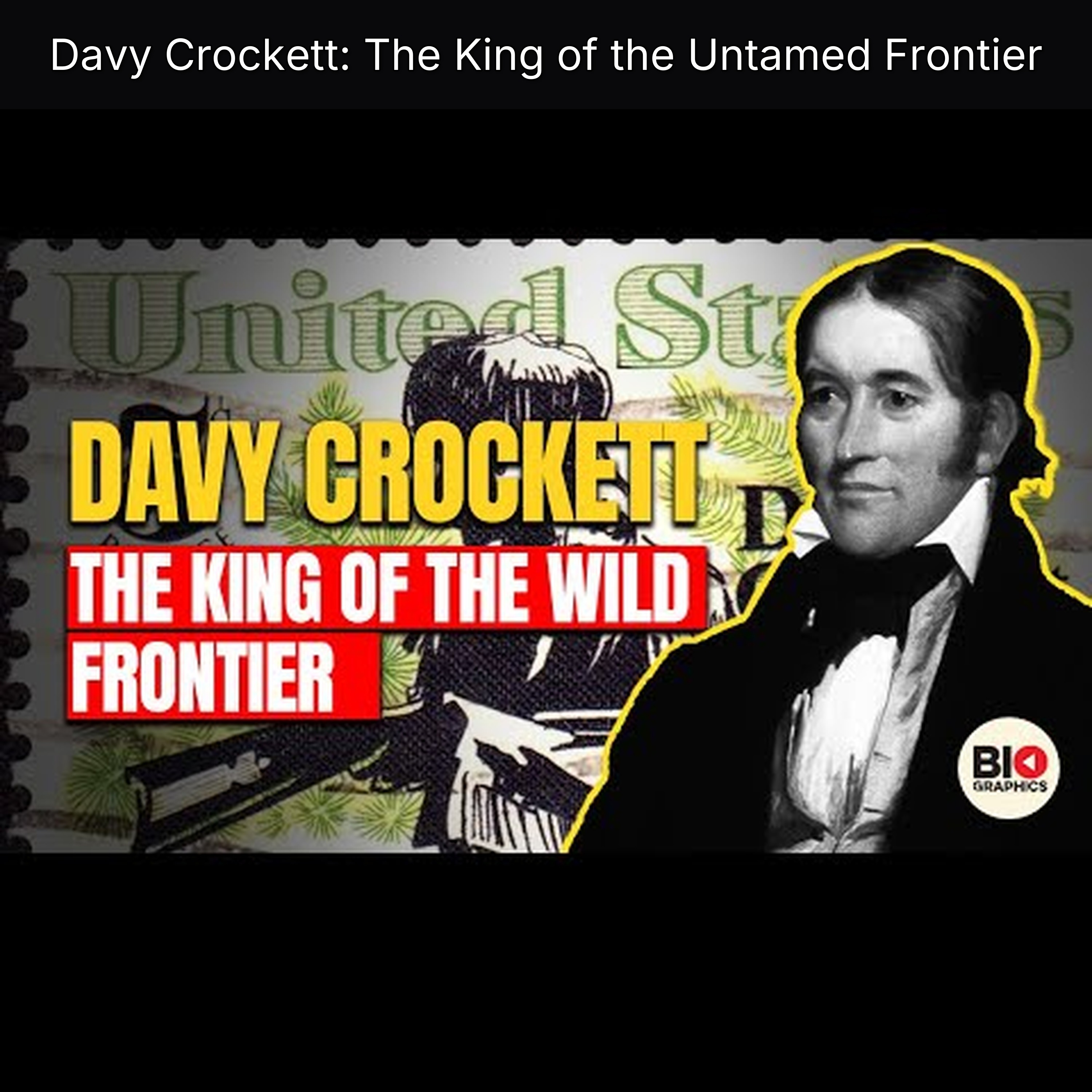 Davy Crockett: The King of the Untamed Frontier