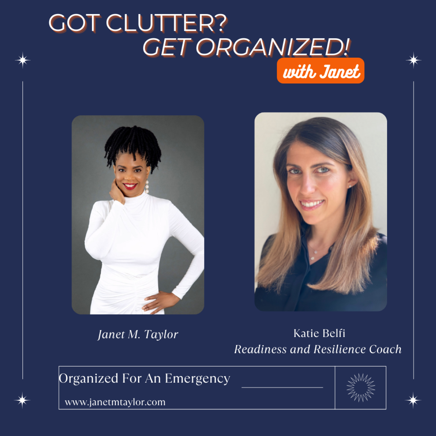 Got Clutter? Get Organized! with Janet