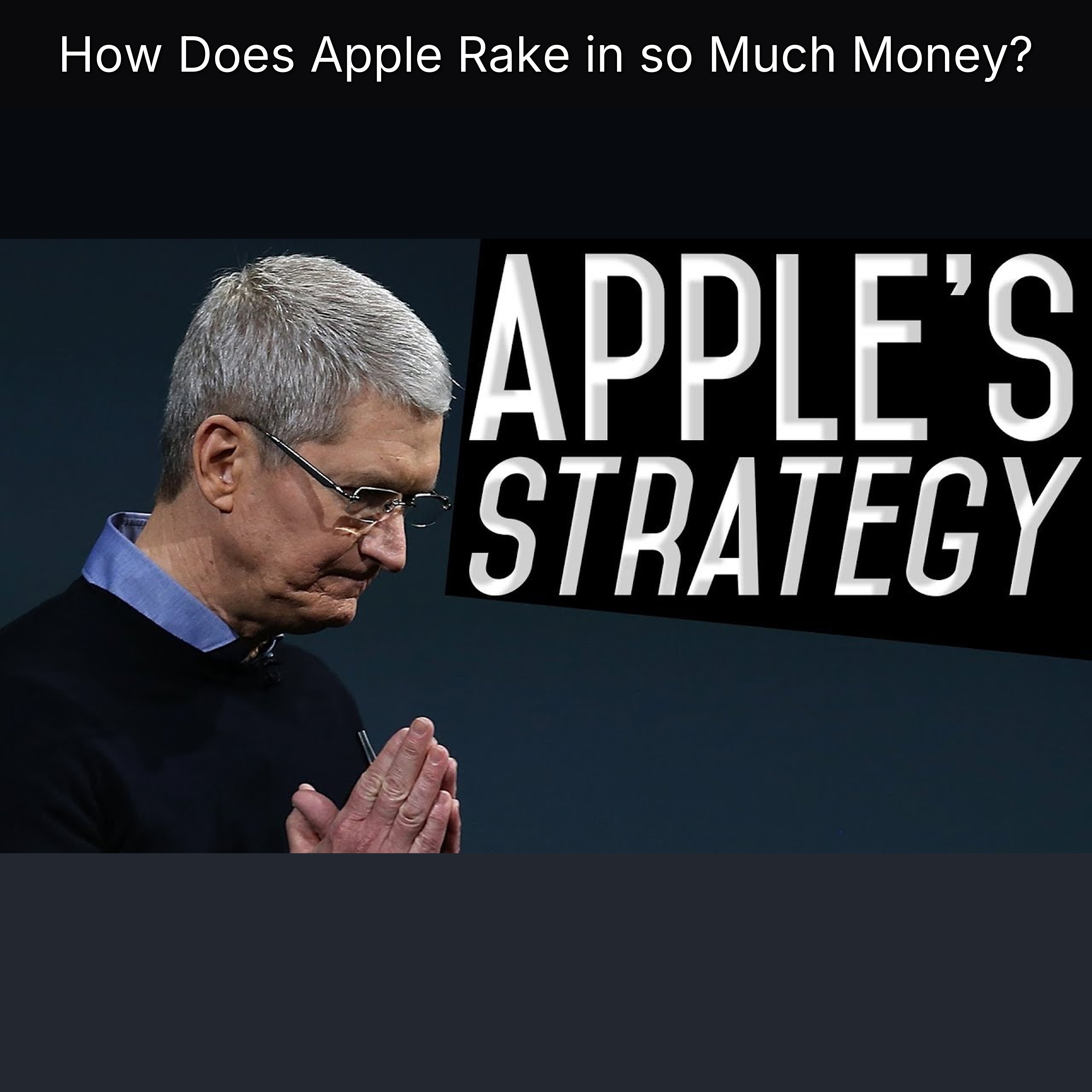 How Does Apple Rake in so Much Money?