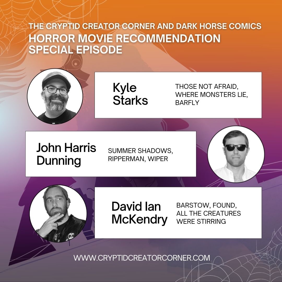 Cryptid Creator Corner from Comic Book Yeti - A Comic Book Interview Podcast