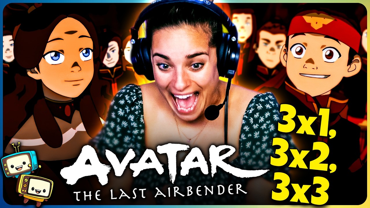 AVATAR: THE LAST AIRBENDER (2007) 3x1, 3x2 & 3x3 Reaction! | First Time Watch! episode artwork