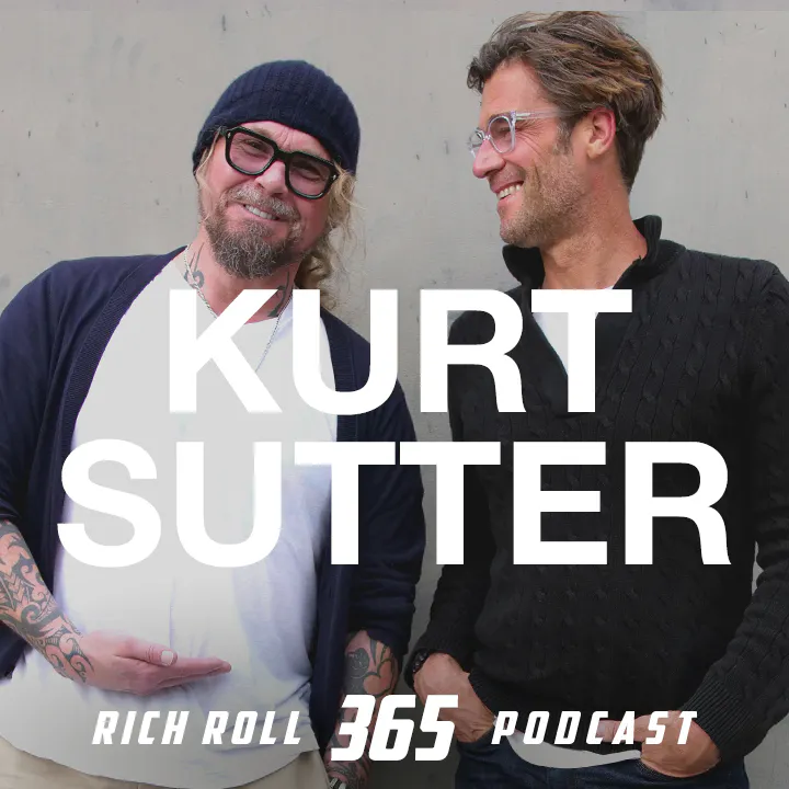 Cover art for the episode "Kurt Sutter Is A Fearless Storyteller" from The Rich Roll Podcast