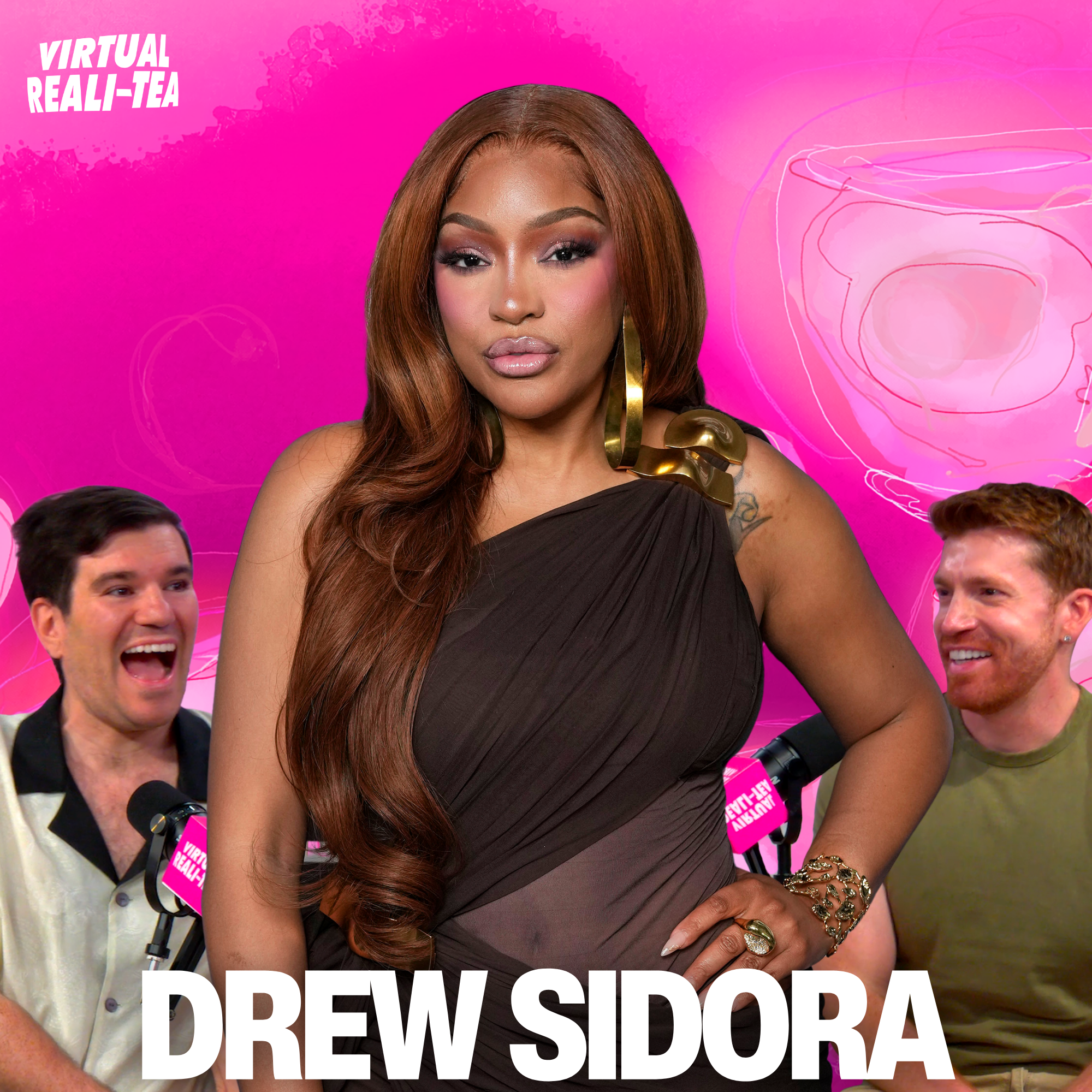 Drew Sidora talks new music, love life updates and navigating 'RHOA' feuds in fun chat with 'VRT' episode artwork