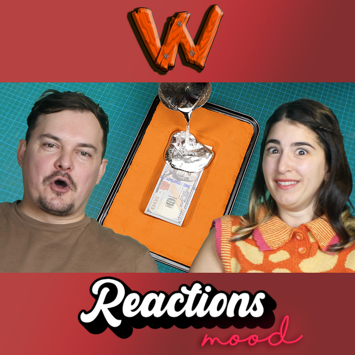 Shaped a $100 Bill with Metal for a Unique Phone Case! REACTS episode artwork