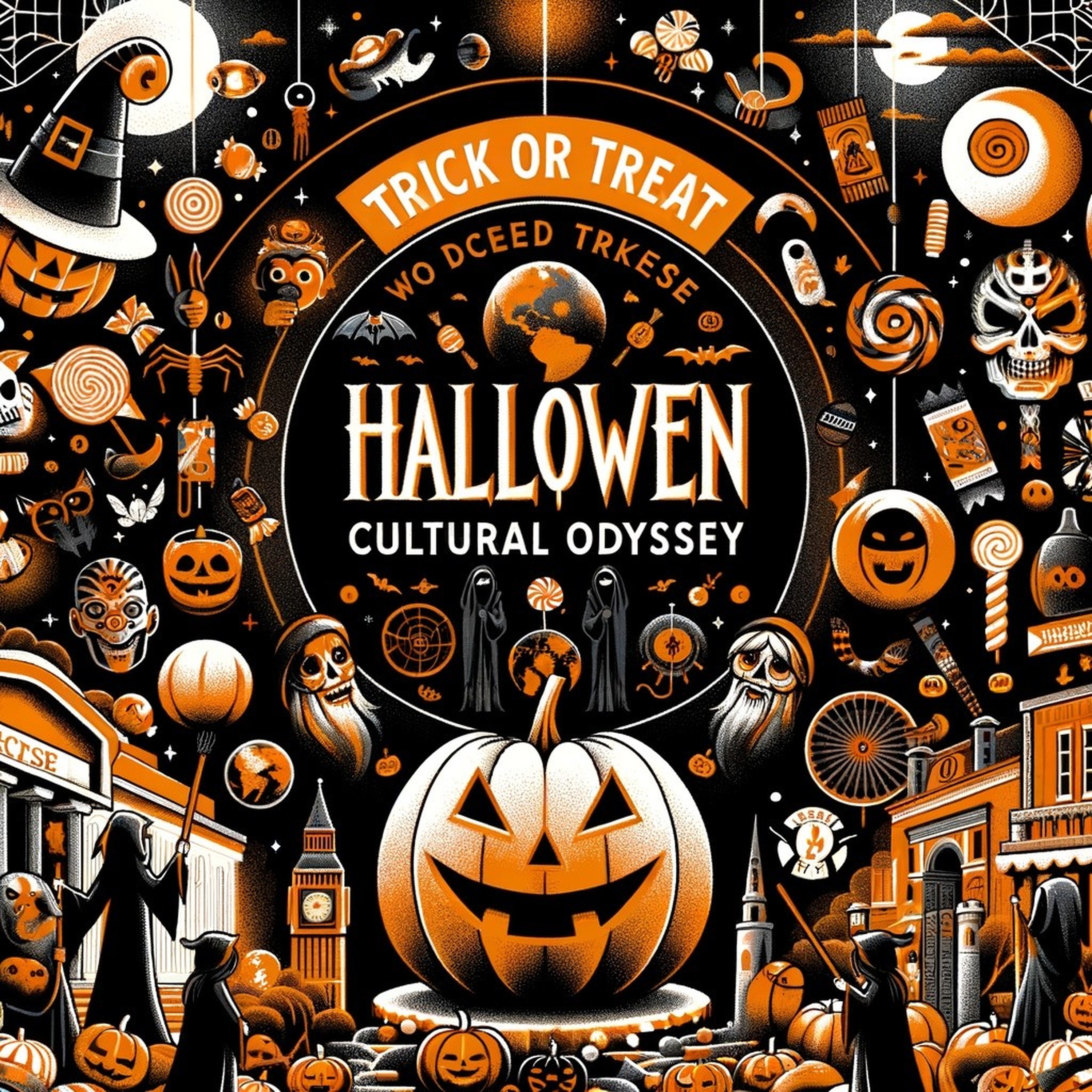 Trick or Treat: A Halloween Cultural Odyssey podcast artwork
