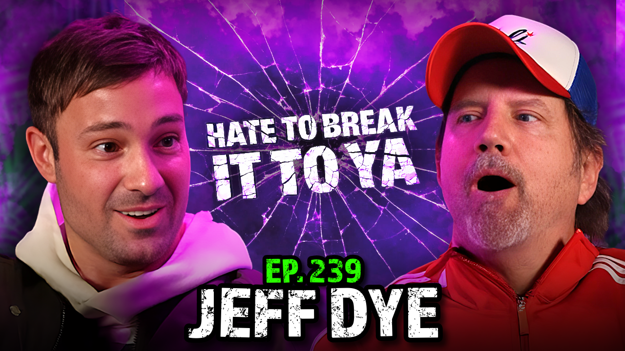 Comedy, Criticism, and Being a Good Guy While Playing the Villain with Jeff Dye | Ep 239 HTBITY