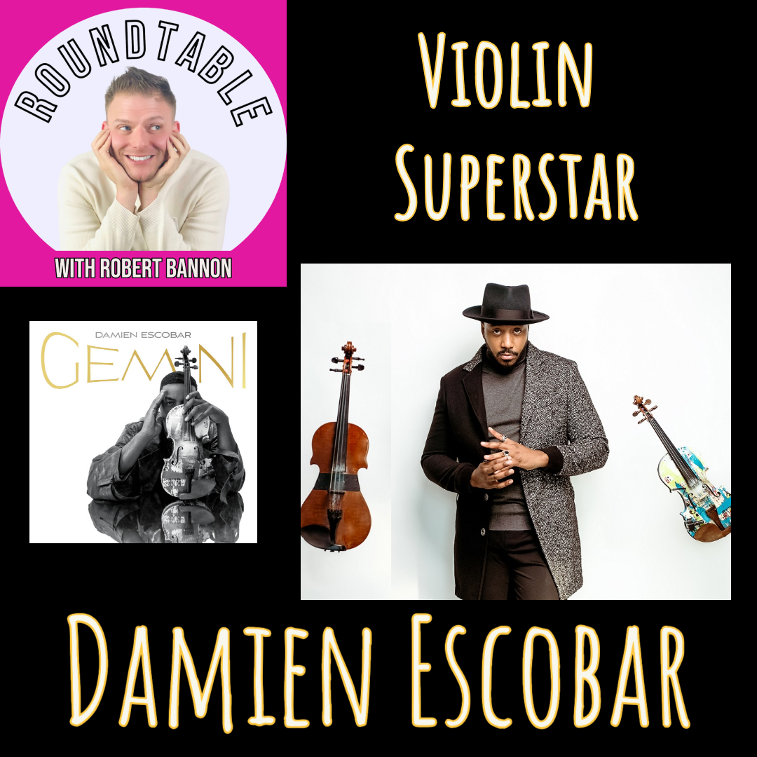 Violin Chart Topping Artist Damien Escobar Talks His New Album, "Gemini," Tour, and More!