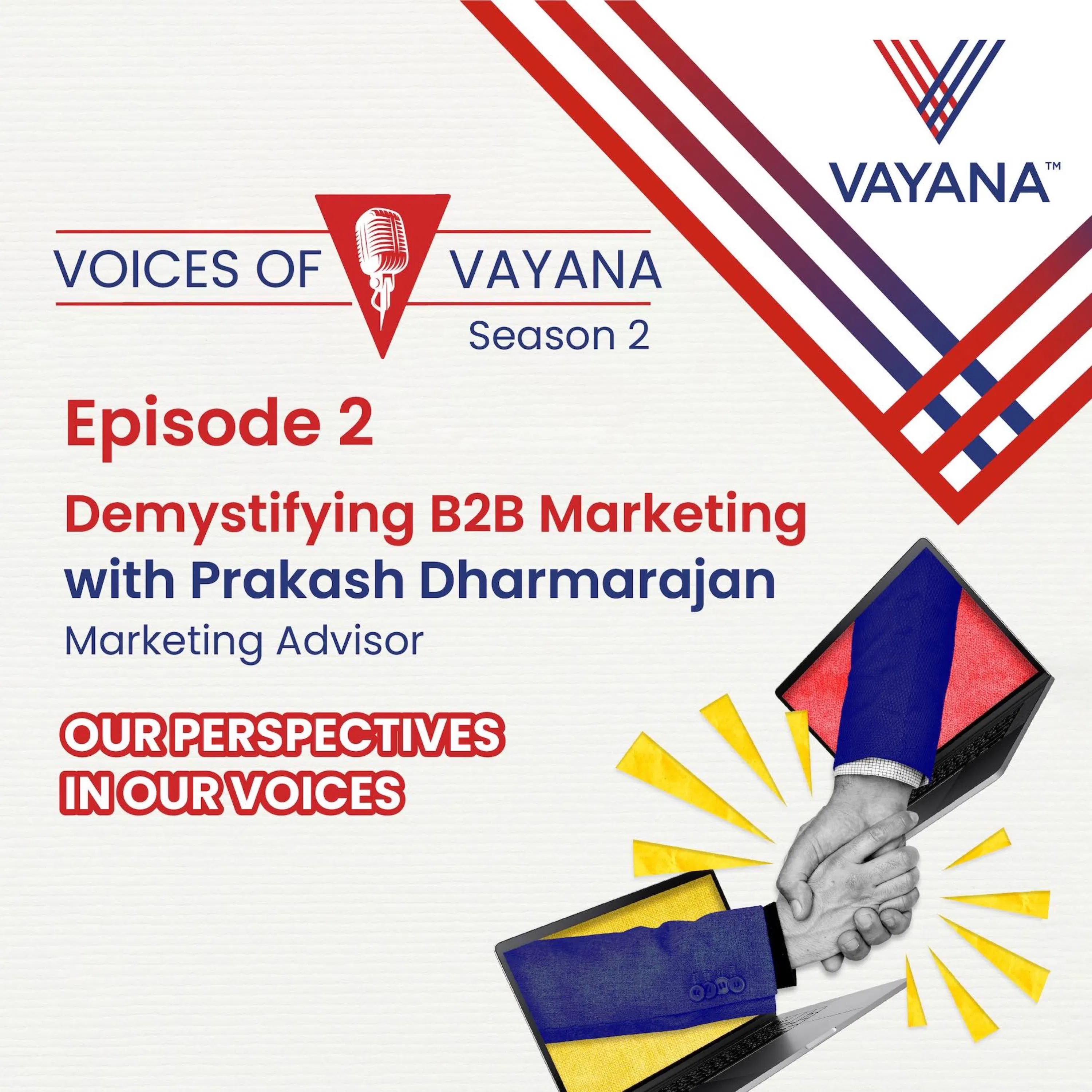Demystifying B2B Marketing with Prakash Dharmarajan episode artwork