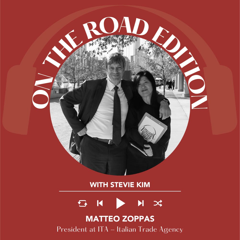 Ep. 2160 Vinitaly USA with Matteo Zoppas | On The Road With Stevie Kim