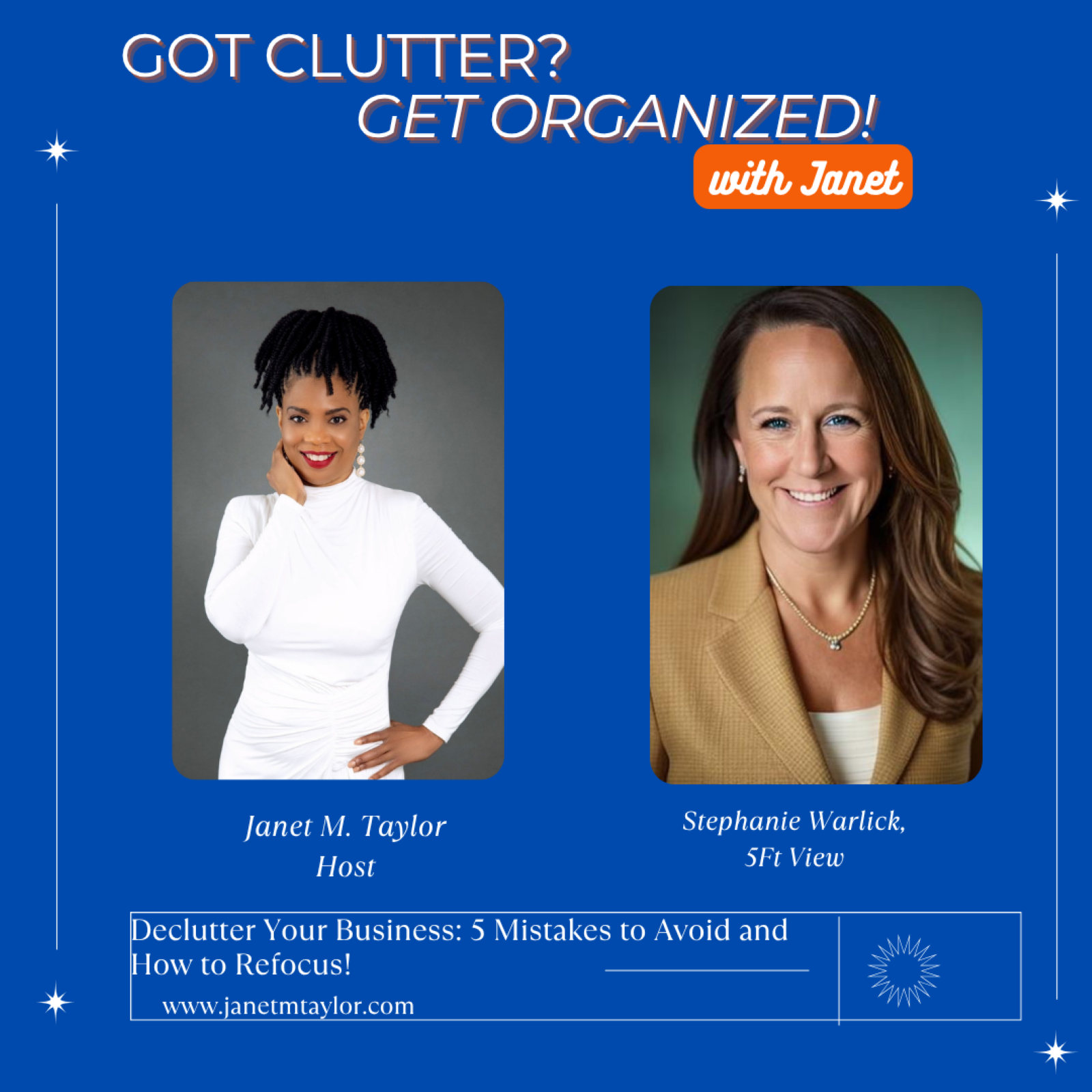 Declutter Your Business: 5 Mistakes to Avoid and How to Refocus with Stephanie Warlick