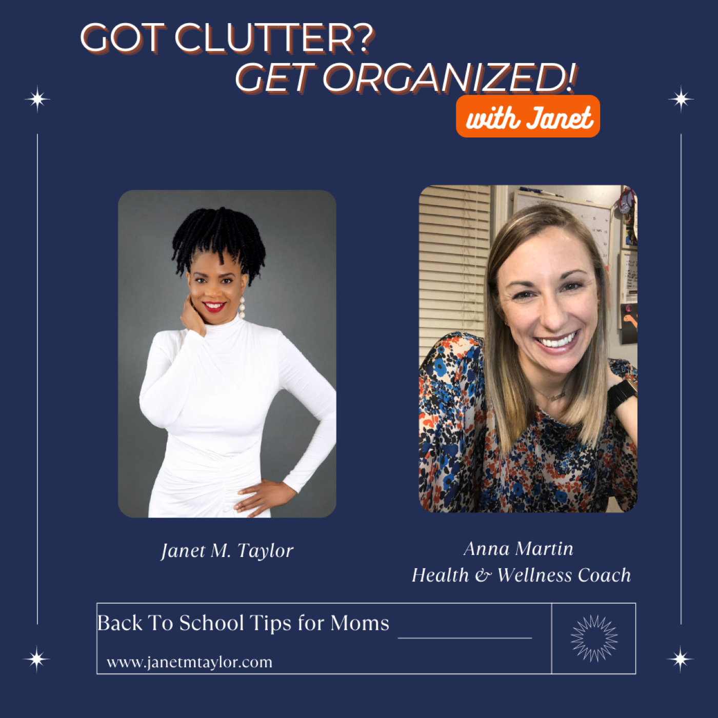 Got Clutter? Get Organized! with Janet