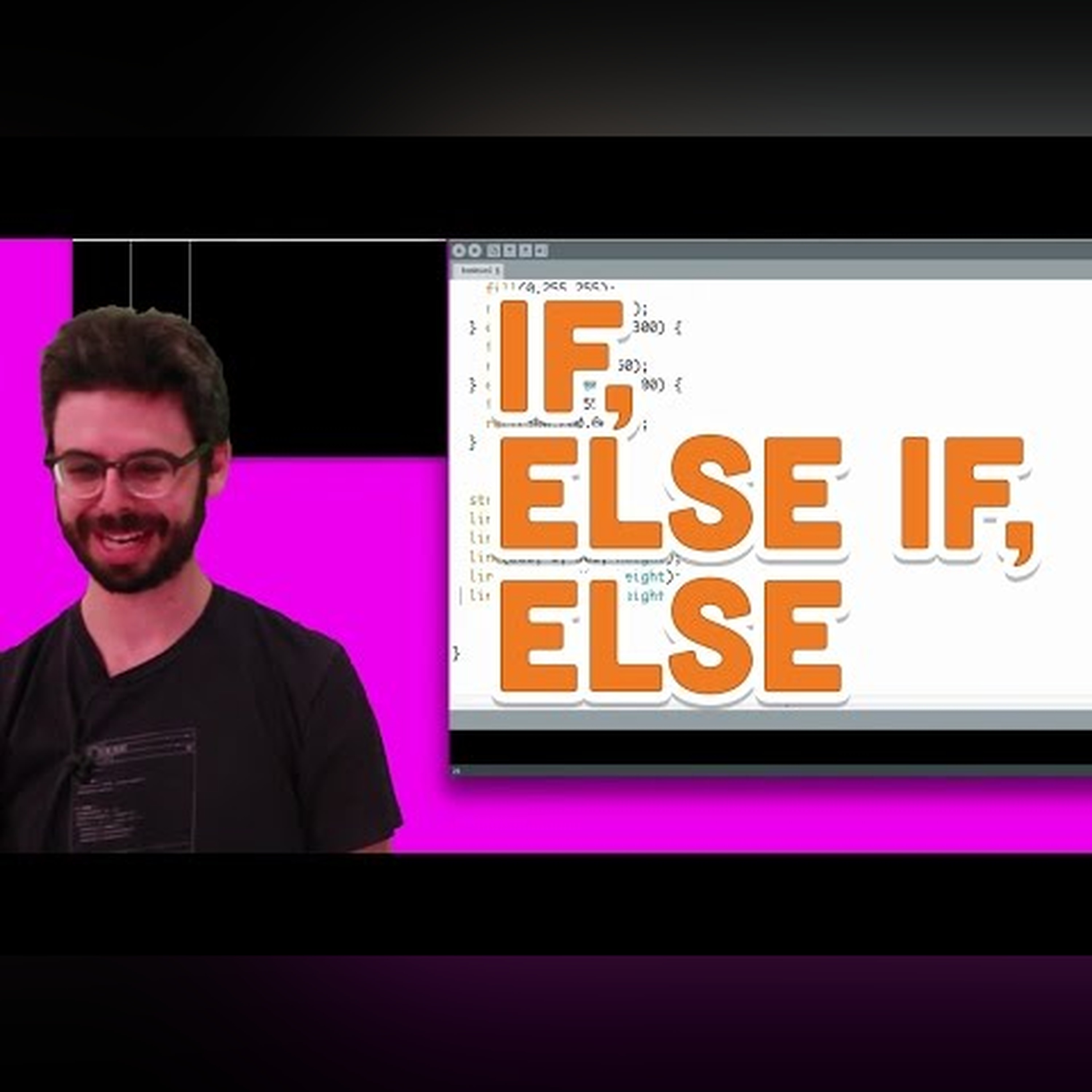 5.2: If, Else If, Else - Processing Tutorial
