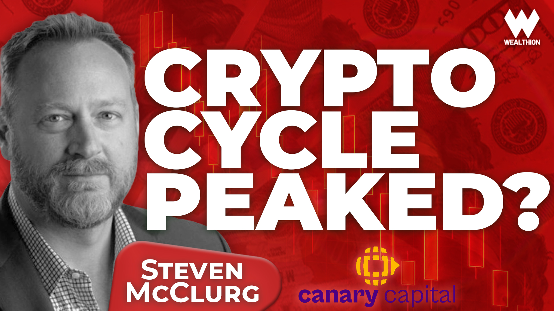 Steven McClurg: The Bitcoin Top Was Oct 4th — Prepare For Another 30% Drop?