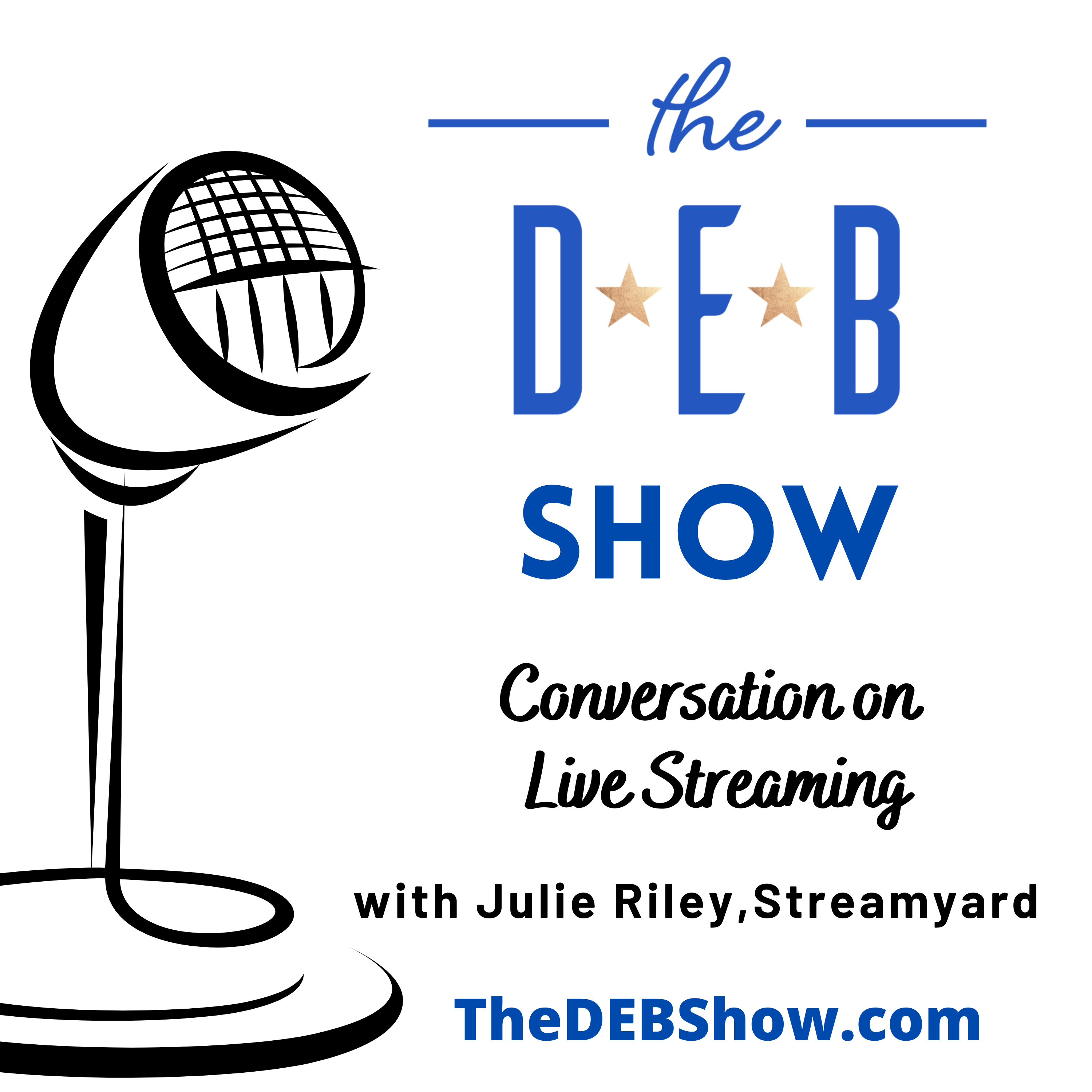 #203 Conversation on Livestreaming with Julie Riley, Streamyard