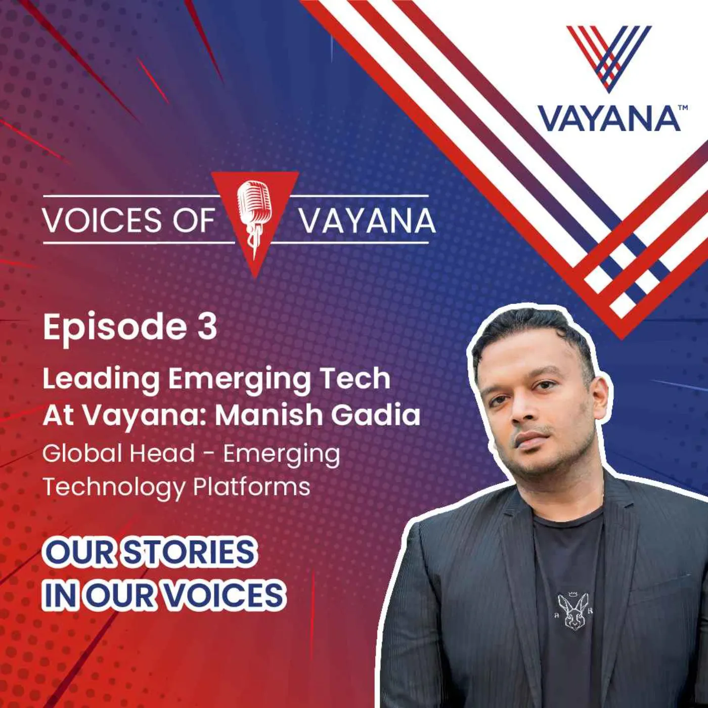 Leading Emerging Tech At Vayana: Manish Gadia episode artwork