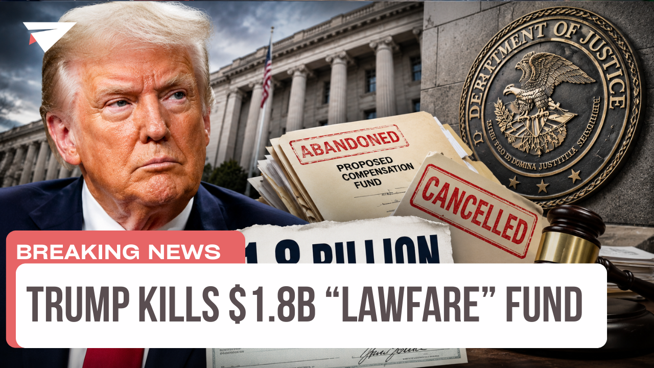 Trump Kills $1.8B “Lawfare” Fund, Breaking News