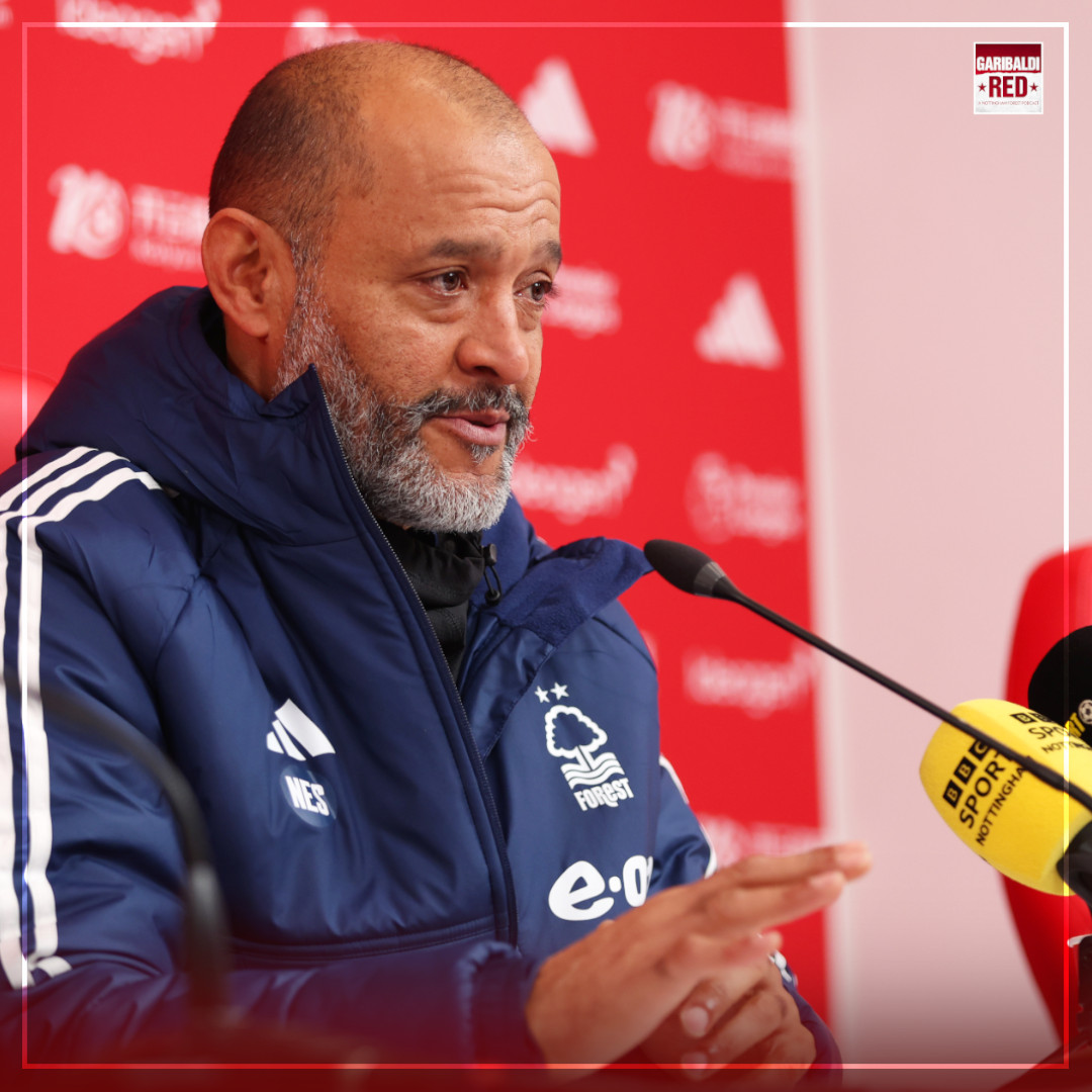 Nuno Espirito Santo's press conference ahead of Nottingham Forest vs Arsenal episode artwork