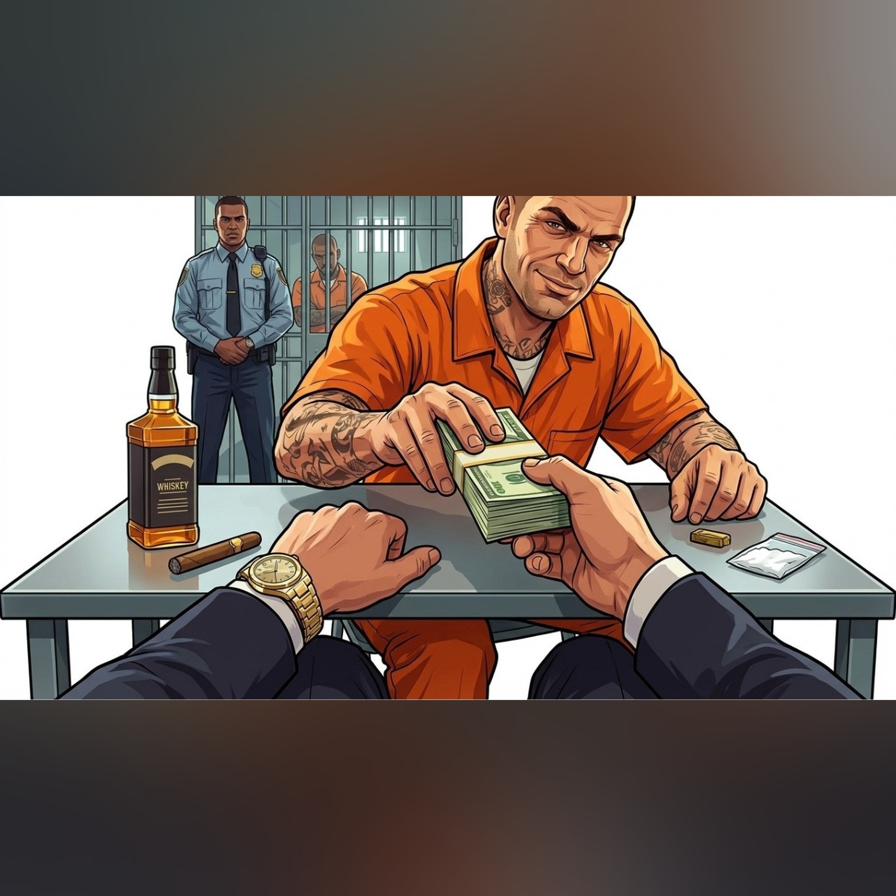 POV: You're a Corrupt Prison Warden episode artwork