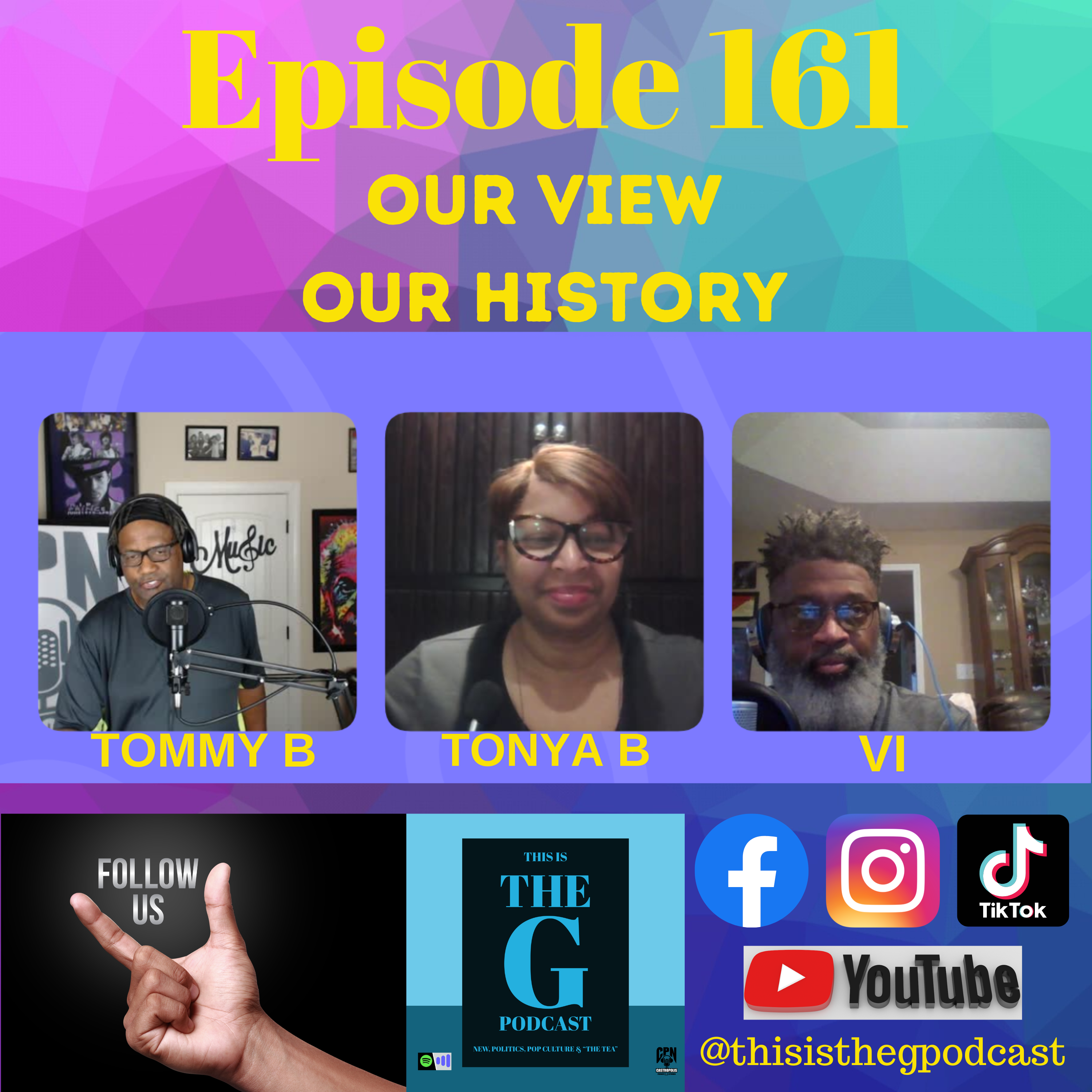 Episode 161 OUR VIEW OUR HISTORY episode artwork