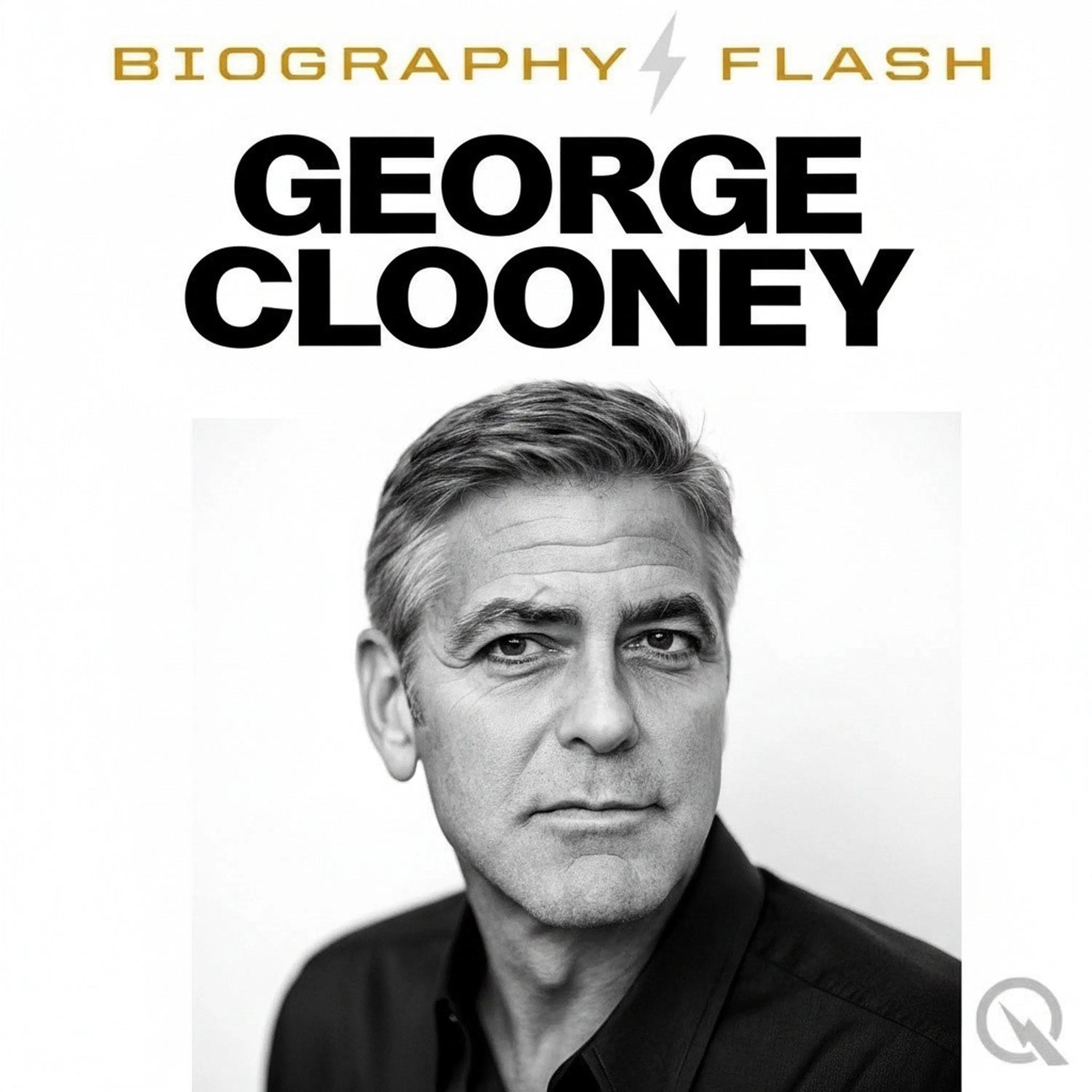 George Clooney - Biography Flash podcast artwork