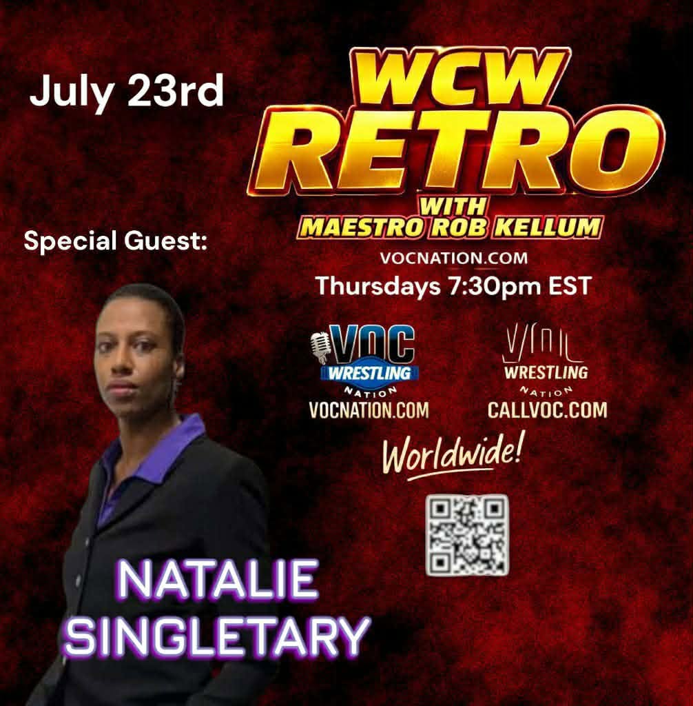 WCW Retro with "Maestro" Rob Kellum - Natalie Singletary episode artwork