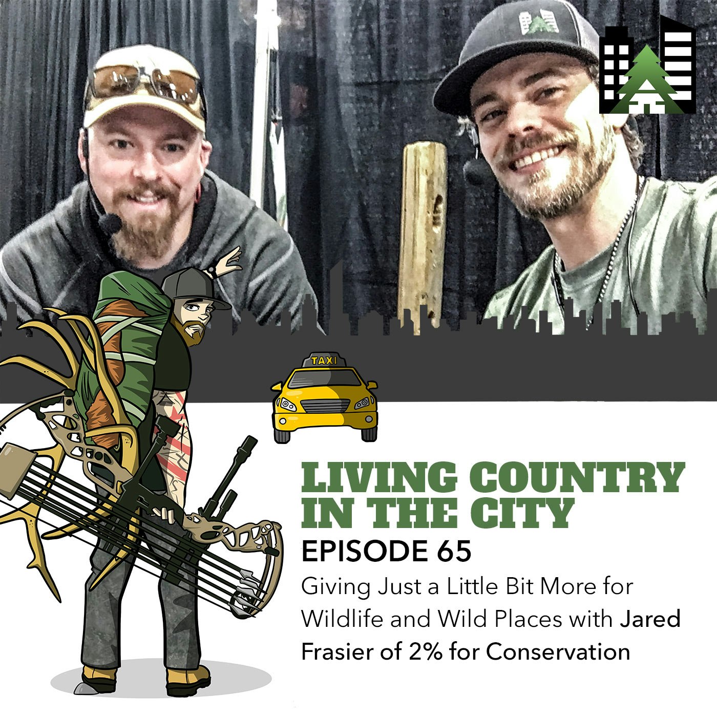 Ep 65 - Giving Just a Little Bit More for Wildlife and Wild Places with Jared Frasier of 2% for Conservation