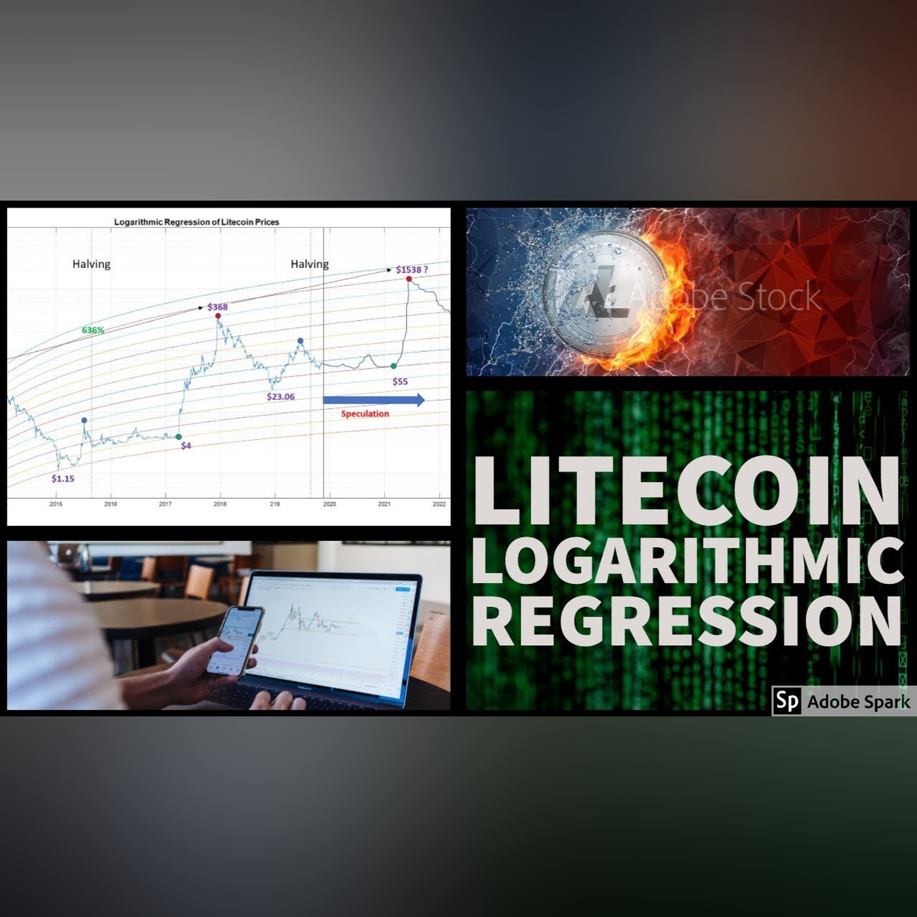 Litecoin price prediction using logarithmic regression episode artwork