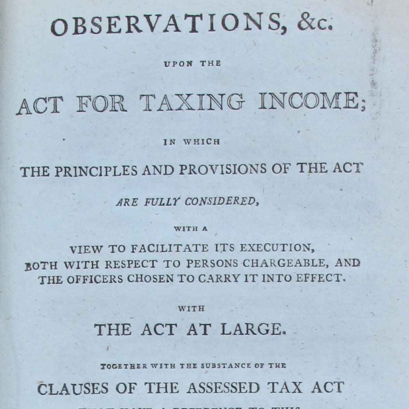 Introducing Income Tax