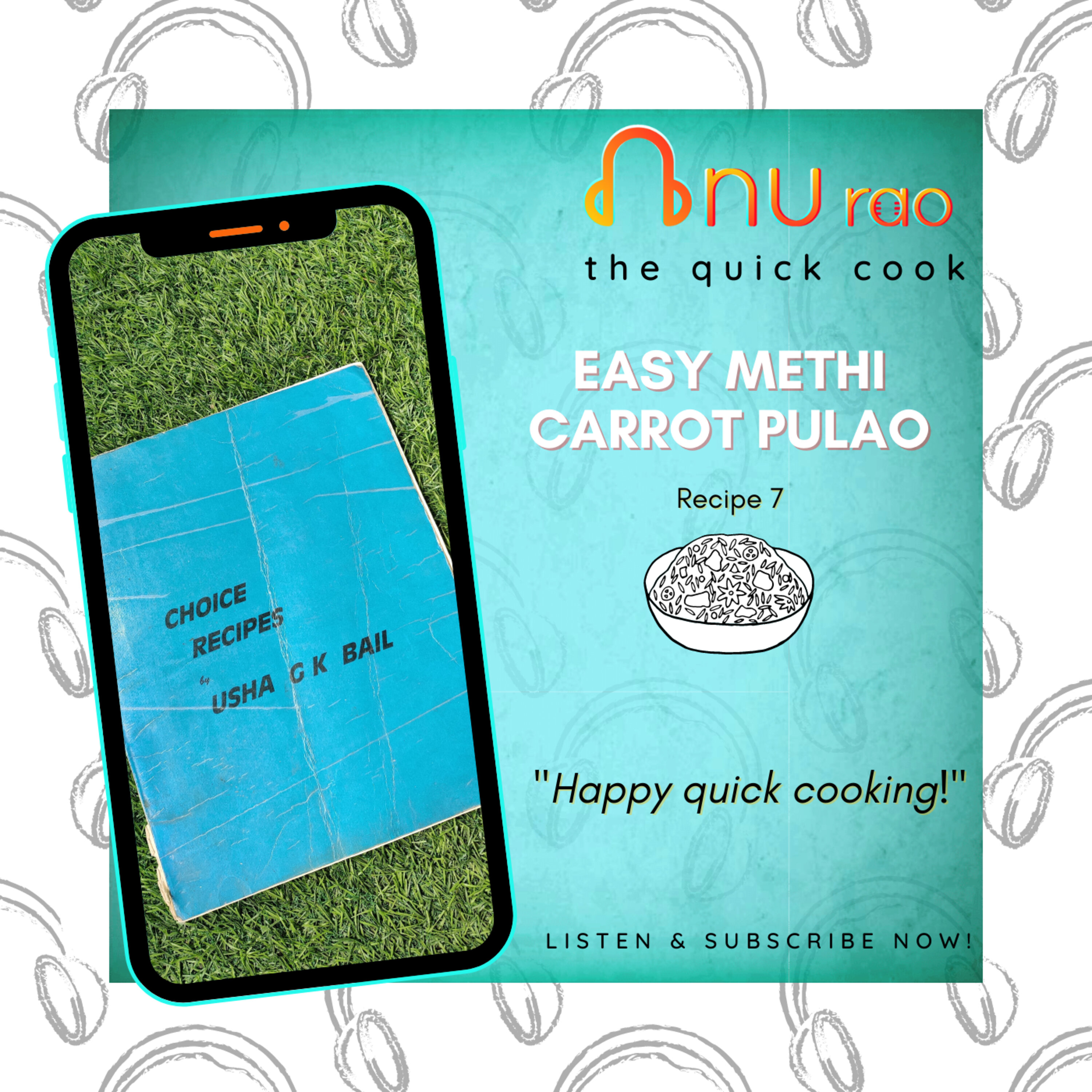“What’s the carrot? Methi pulao" episode artwork
