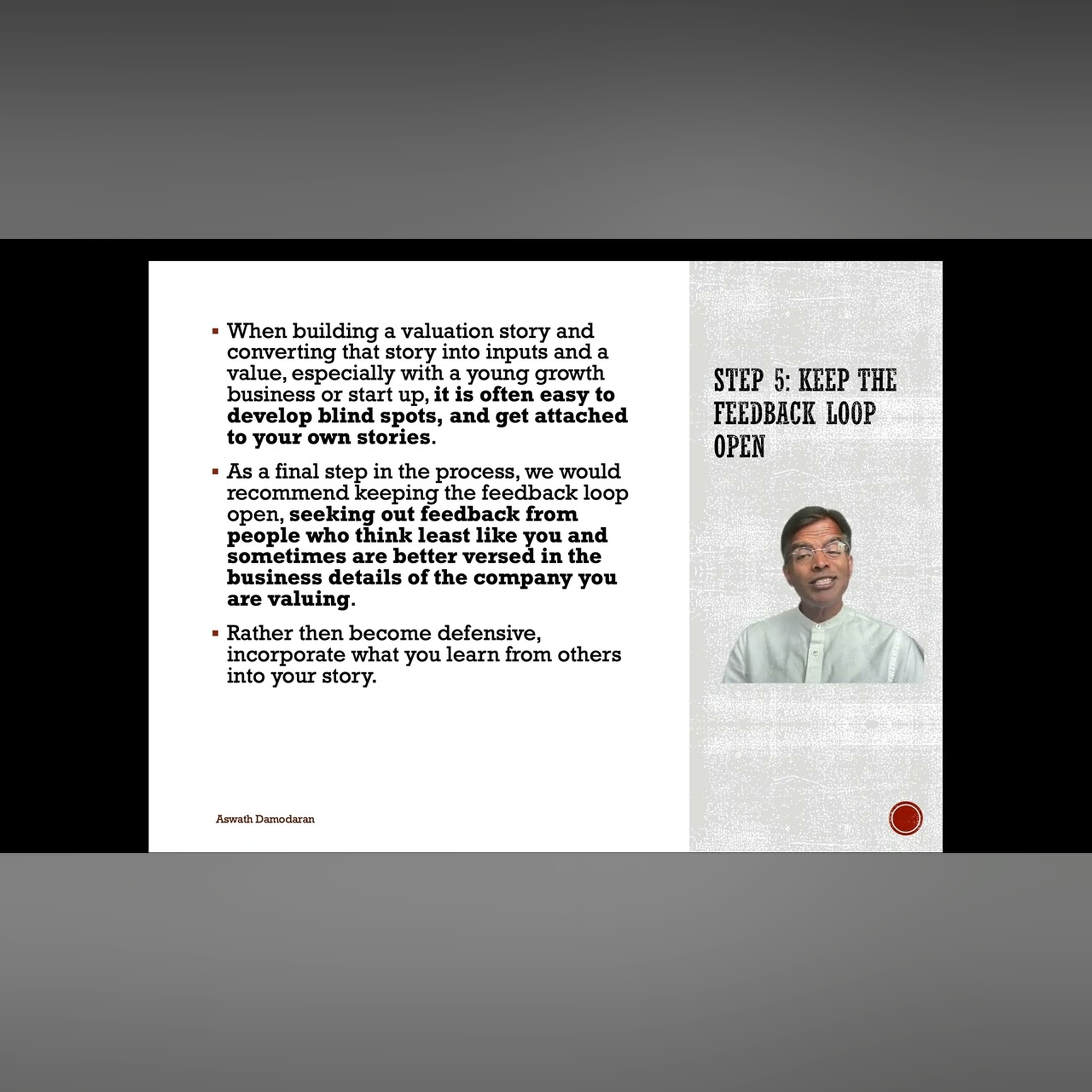 Chapter/Session 10: Valuing and Pricing Start-ups and Young High Growth Firms