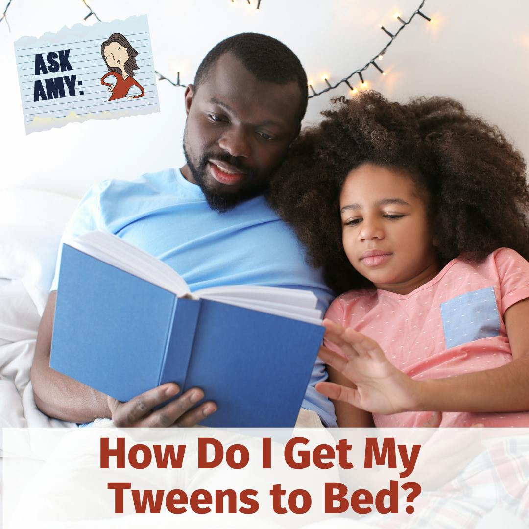 Ask Amy: How Do I Get My Tweens to Bed? Image