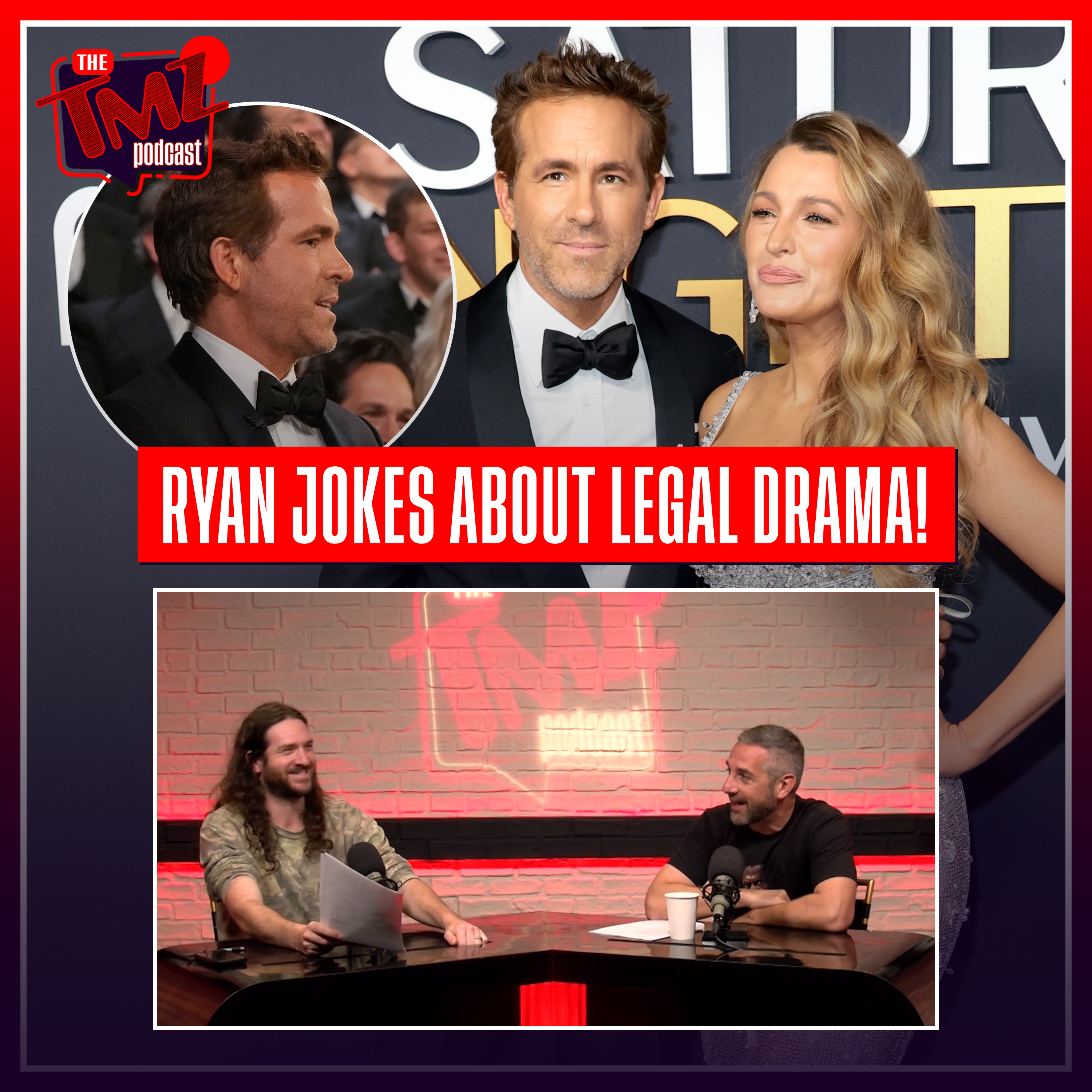 Ryan Reynolds & Blake Lively Poke Fun at Feud on 'SNL 50'