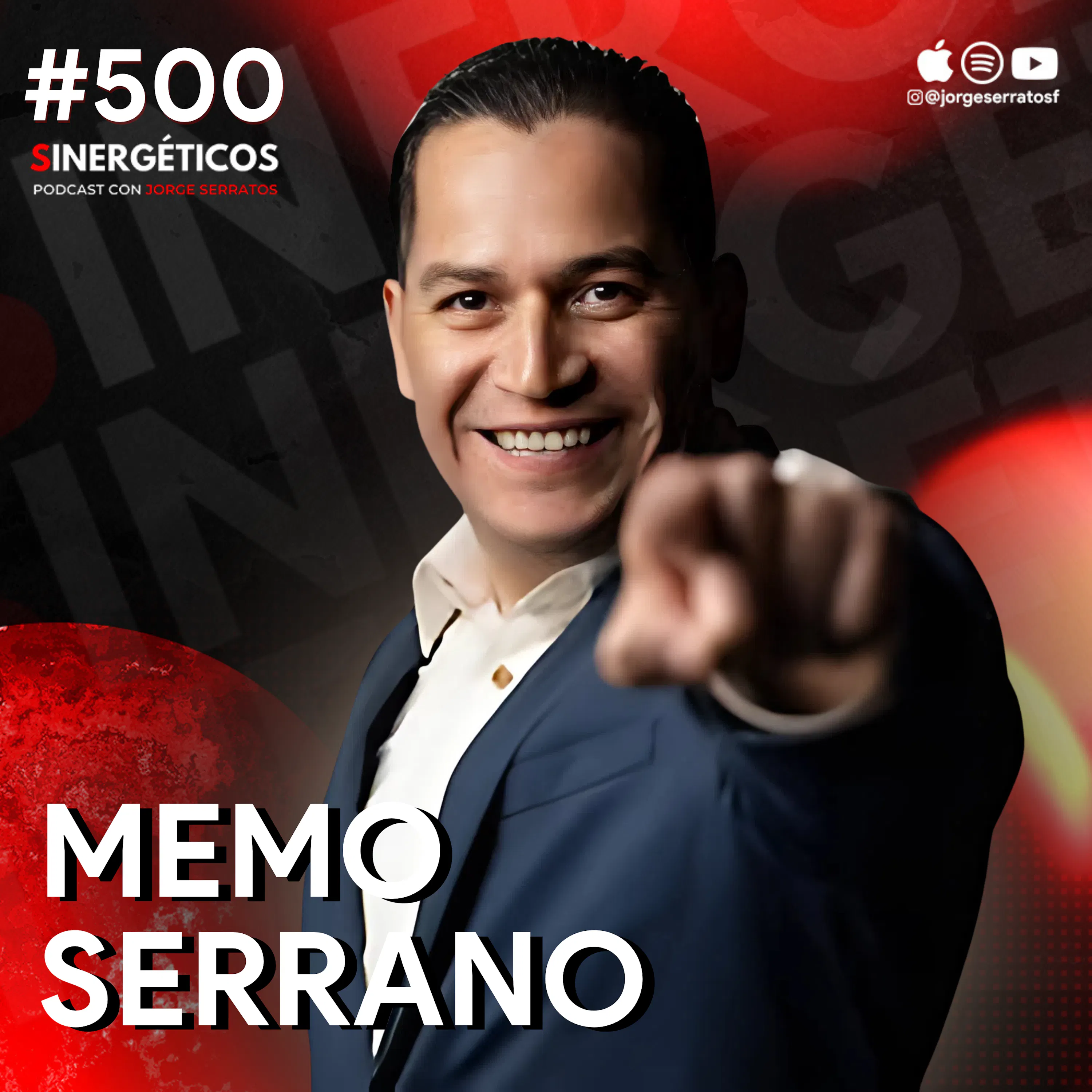 Cómo usar tu SISTEMA NERVIOSO para tener MÁS DINERO | Memo Serrano| #500 SINERGÉTICOS episode artwork