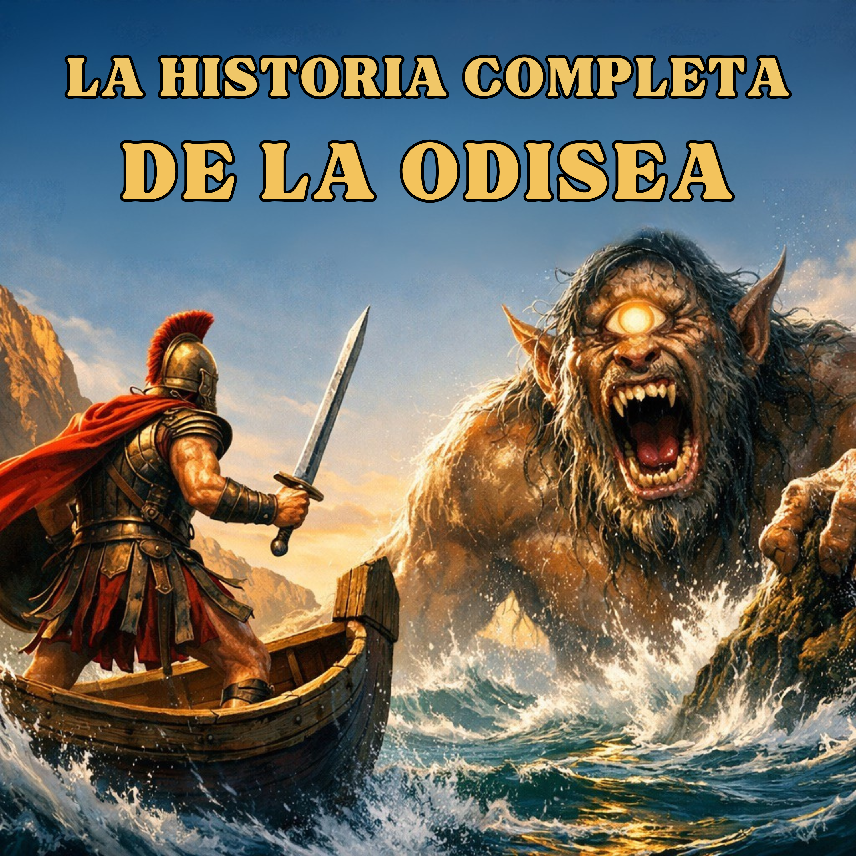 La Historia COMPLETA de La Odisea | Mitos Griegos Aburridos | Historia Aburrida para Dormir episode artwork
