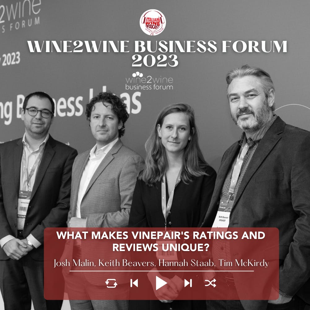 Ep. 1947 What Makes VinePair's Ratings and Reviews Unique? | wine2wine Business Forum 2023