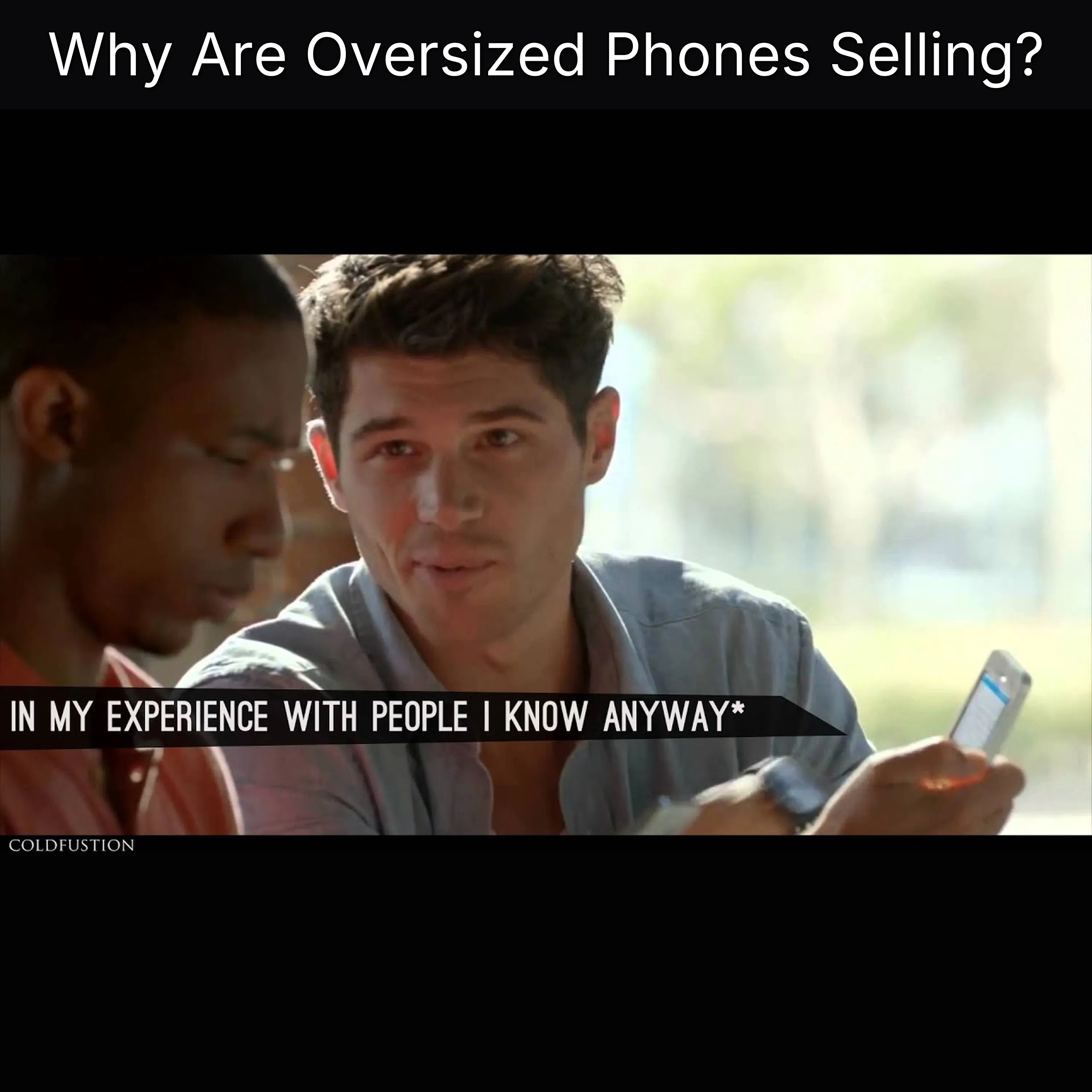 Why Are Oversized Phones Selling? episode artwork