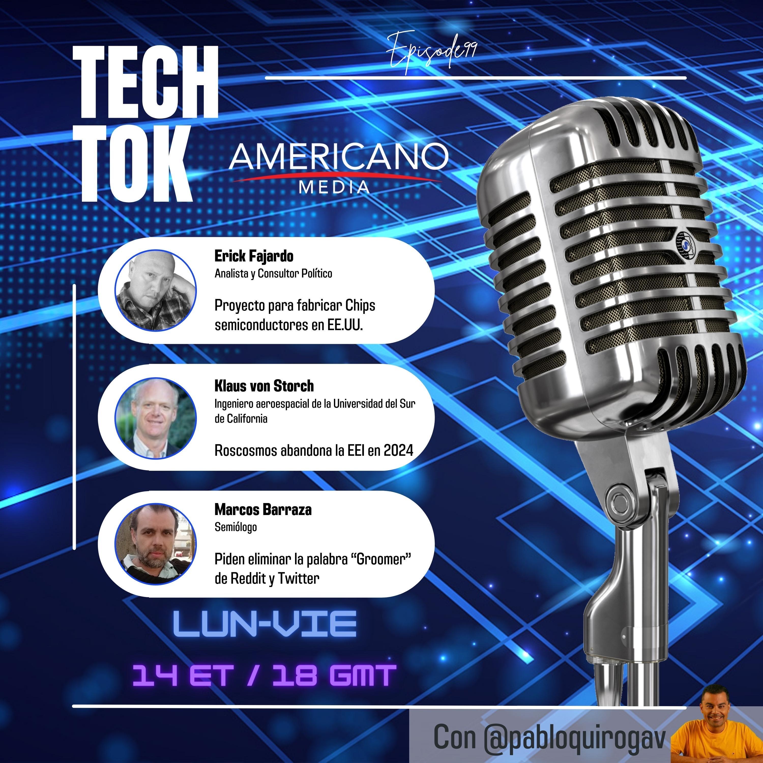 EP99: American Chip + Roscosmos abandona la EEI + Discriminación en RRSS episode artwork