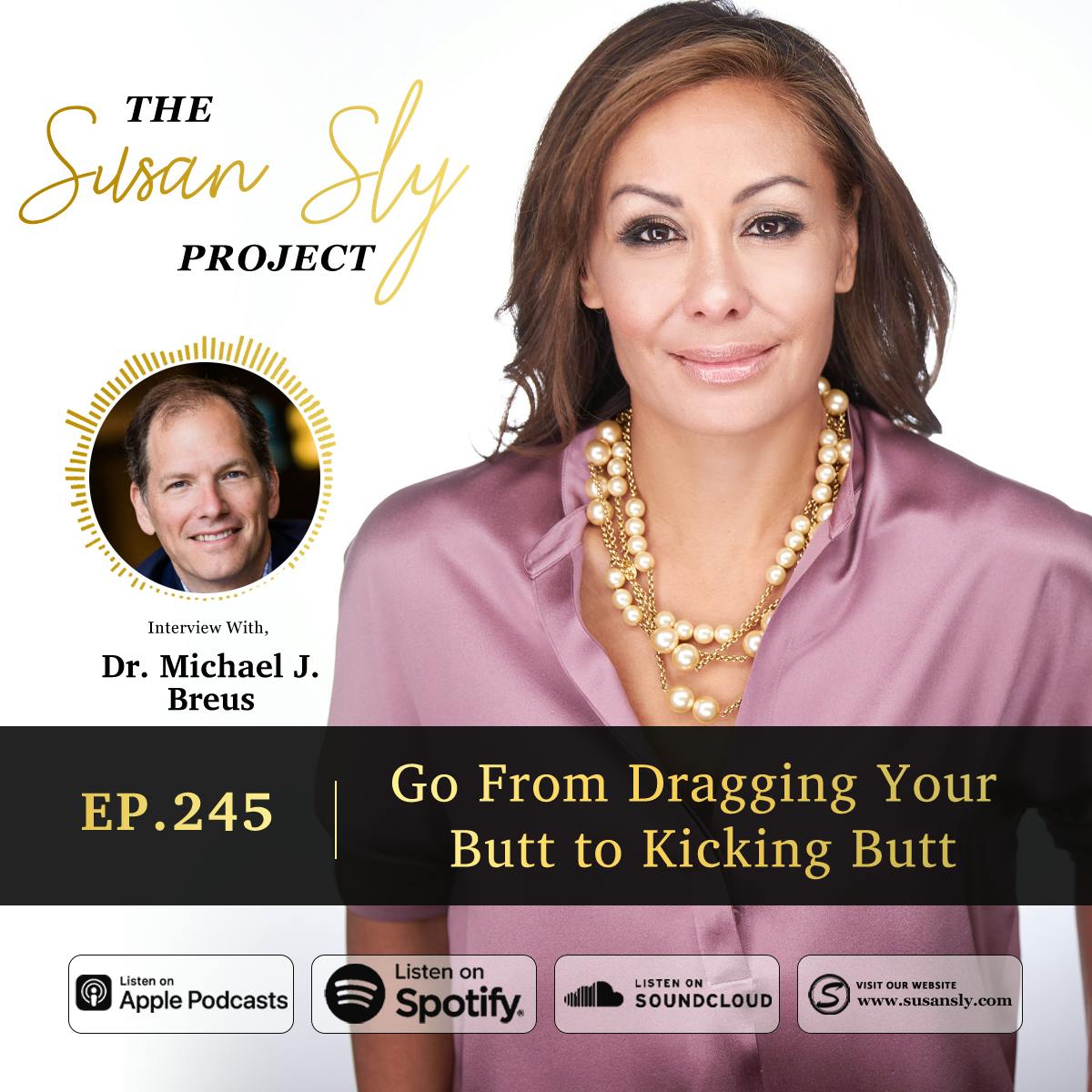 245.  Go From Dragging Your Butt to Kicking Butt - Interview With Dr. Michael J. Breus