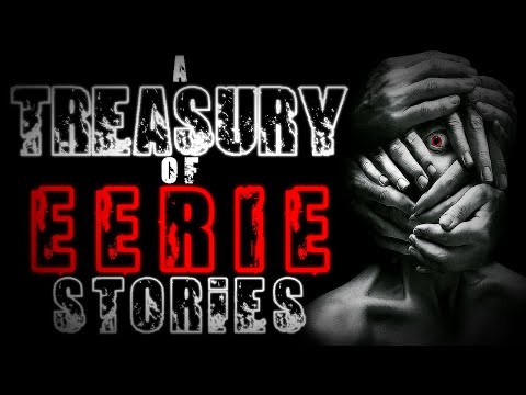 A Treasury of Eerie Stories with Rain Sounds